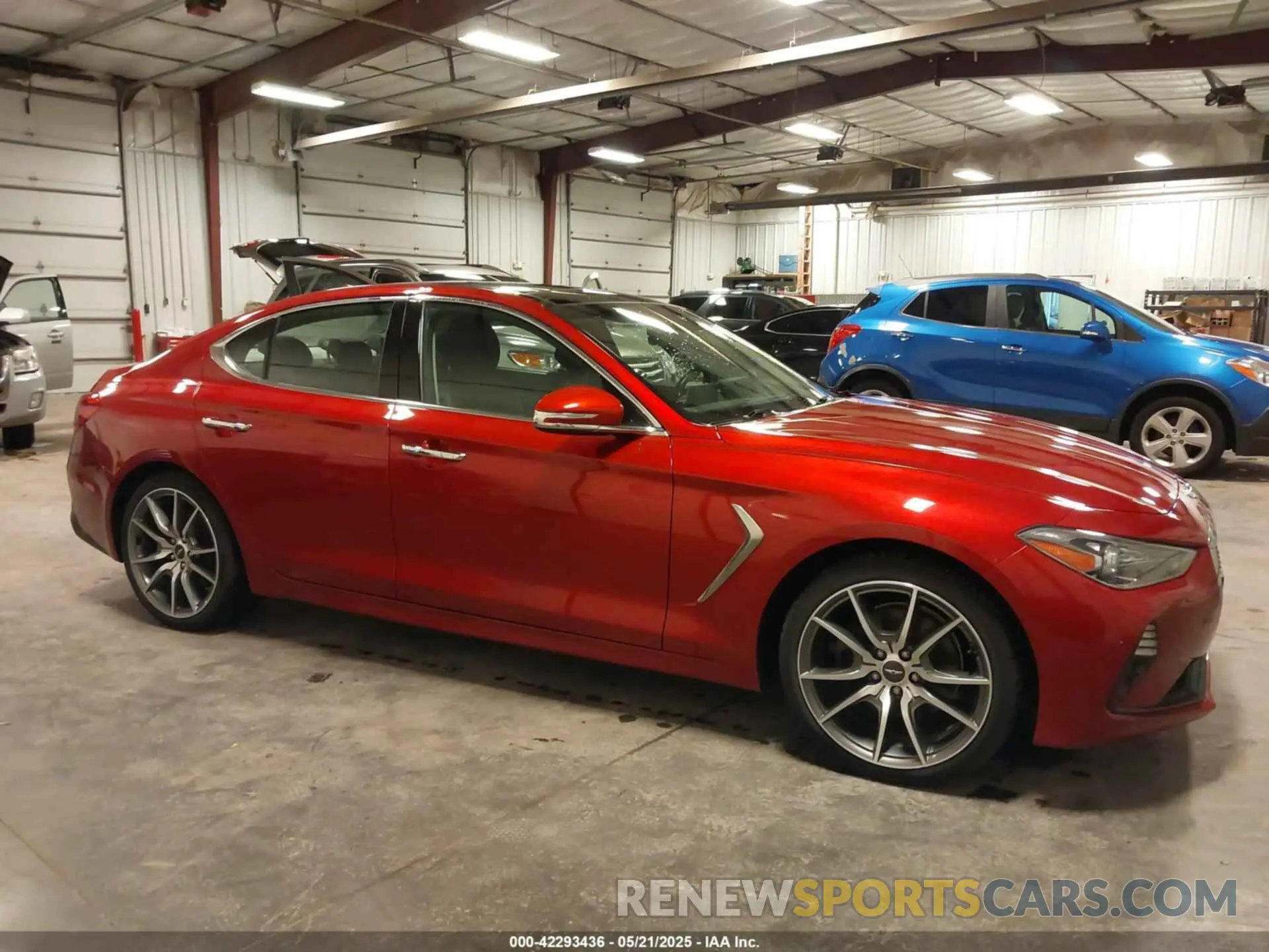 14 Photograph of a damaged car KMTG44LA3LU059816 GENESIS G70 2020