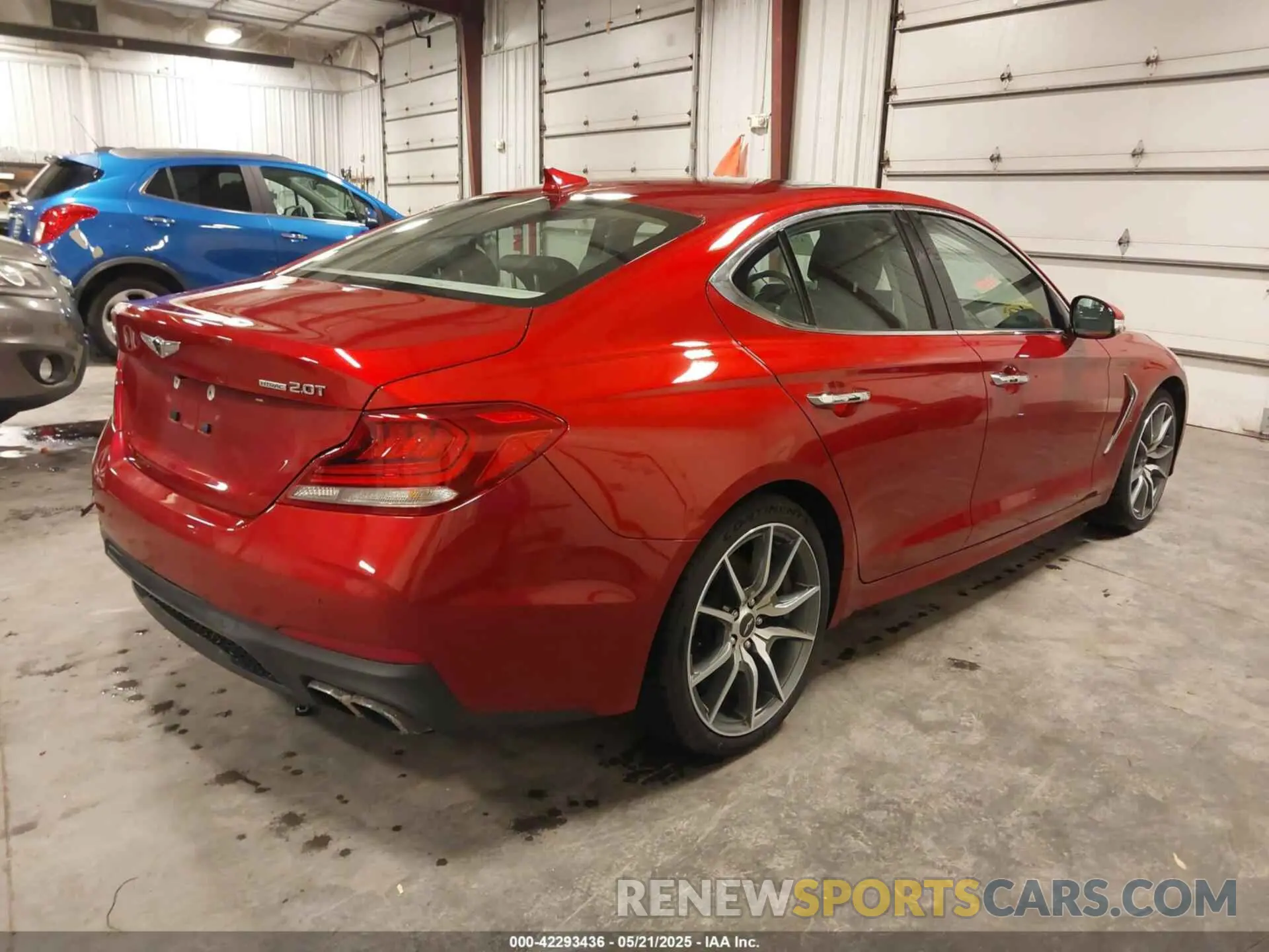 4 Photograph of a damaged car KMTG44LA3LU059816 GENESIS G70 2020