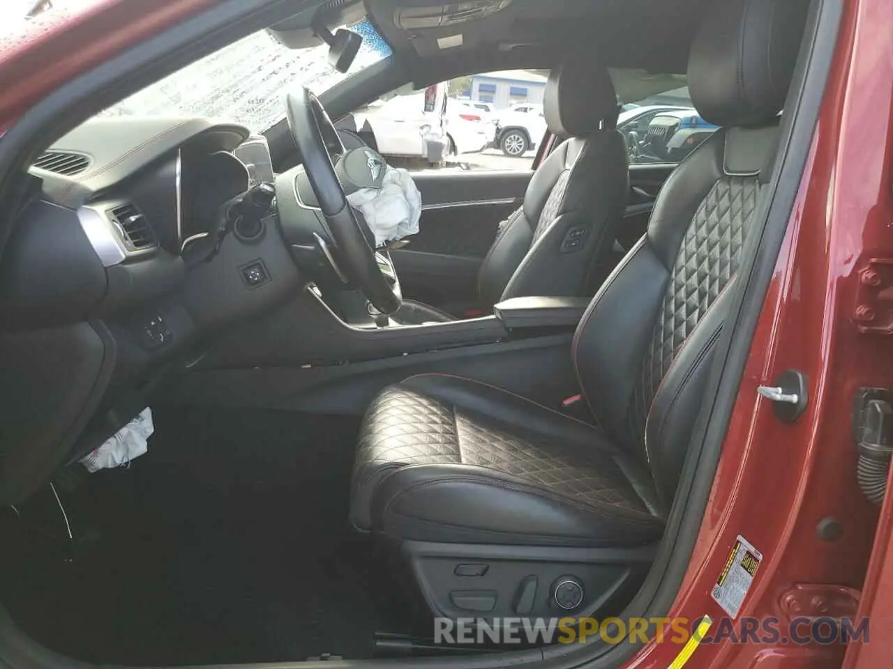 7 Photograph of a damaged car KMTG44LA6LU045375 GENESIS G70 2020