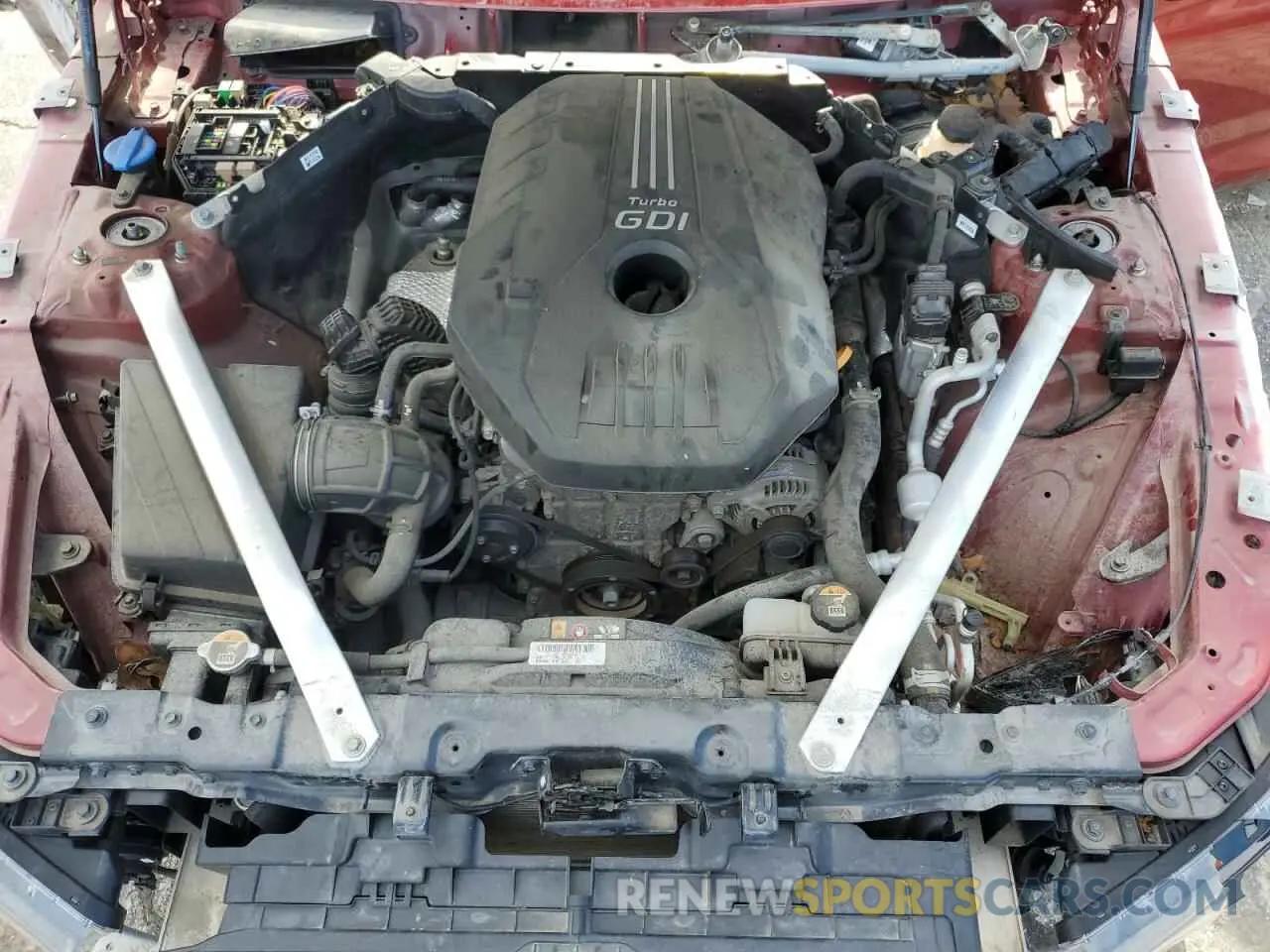 11 Photograph of a damaged car KMTG44LA8LU045233 GENESIS G70 2020