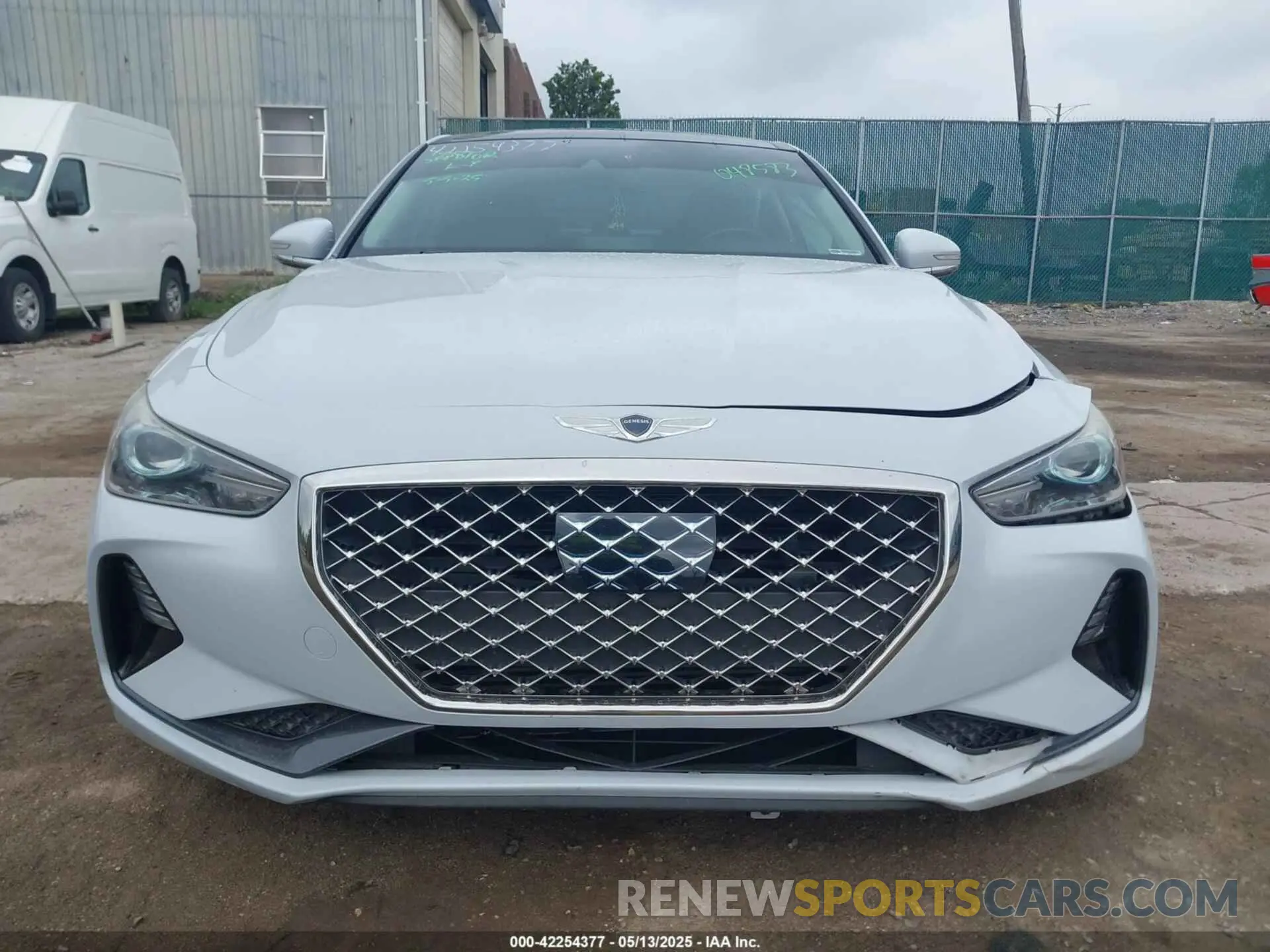 12 Photograph of a damaged car KMTG54LE6LU048583 GENESIS G70 2020