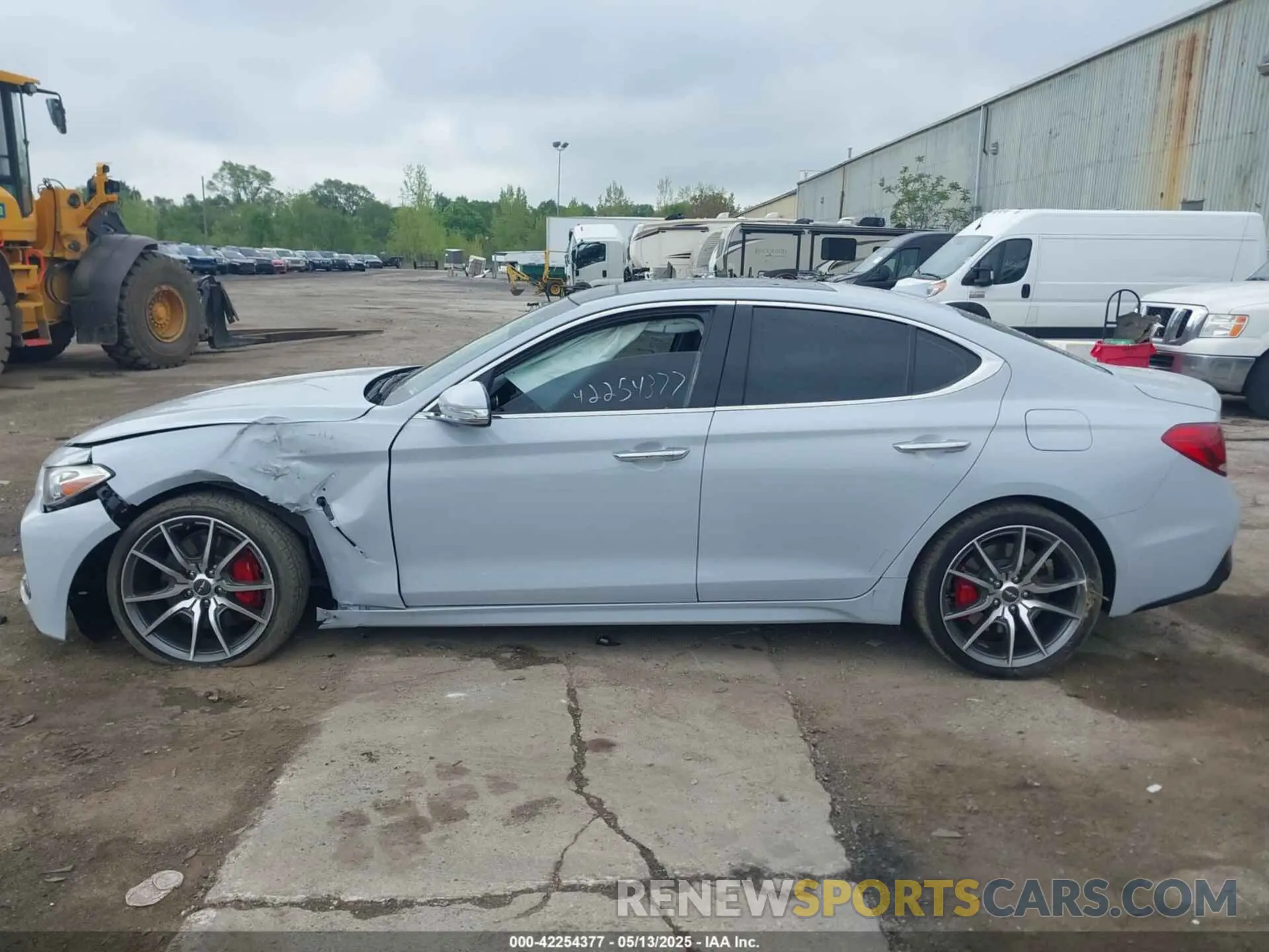 14 Photograph of a damaged car KMTG54LE6LU048583 GENESIS G70 2020