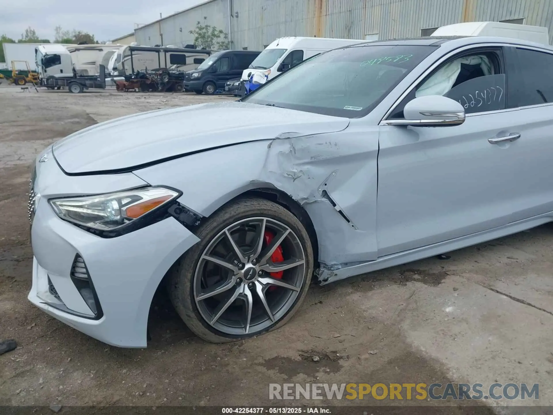 6 Photograph of a damaged car KMTG54LE6LU048583 GENESIS G70 2020