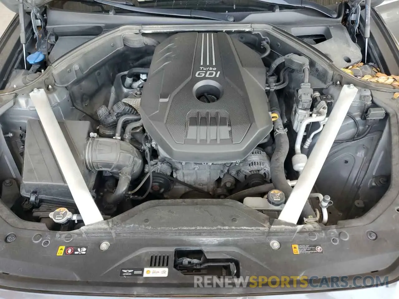 11 Photograph of a damaged car KMTG64LA5LU059925 GENESIS G70 2020