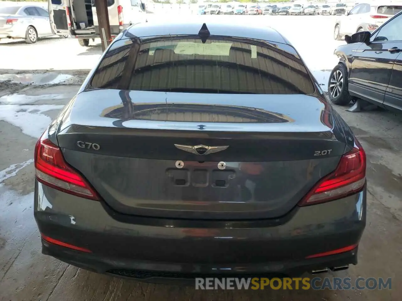 6 Photograph of a damaged car KMTG64LA5LU059925 GENESIS G70 2020