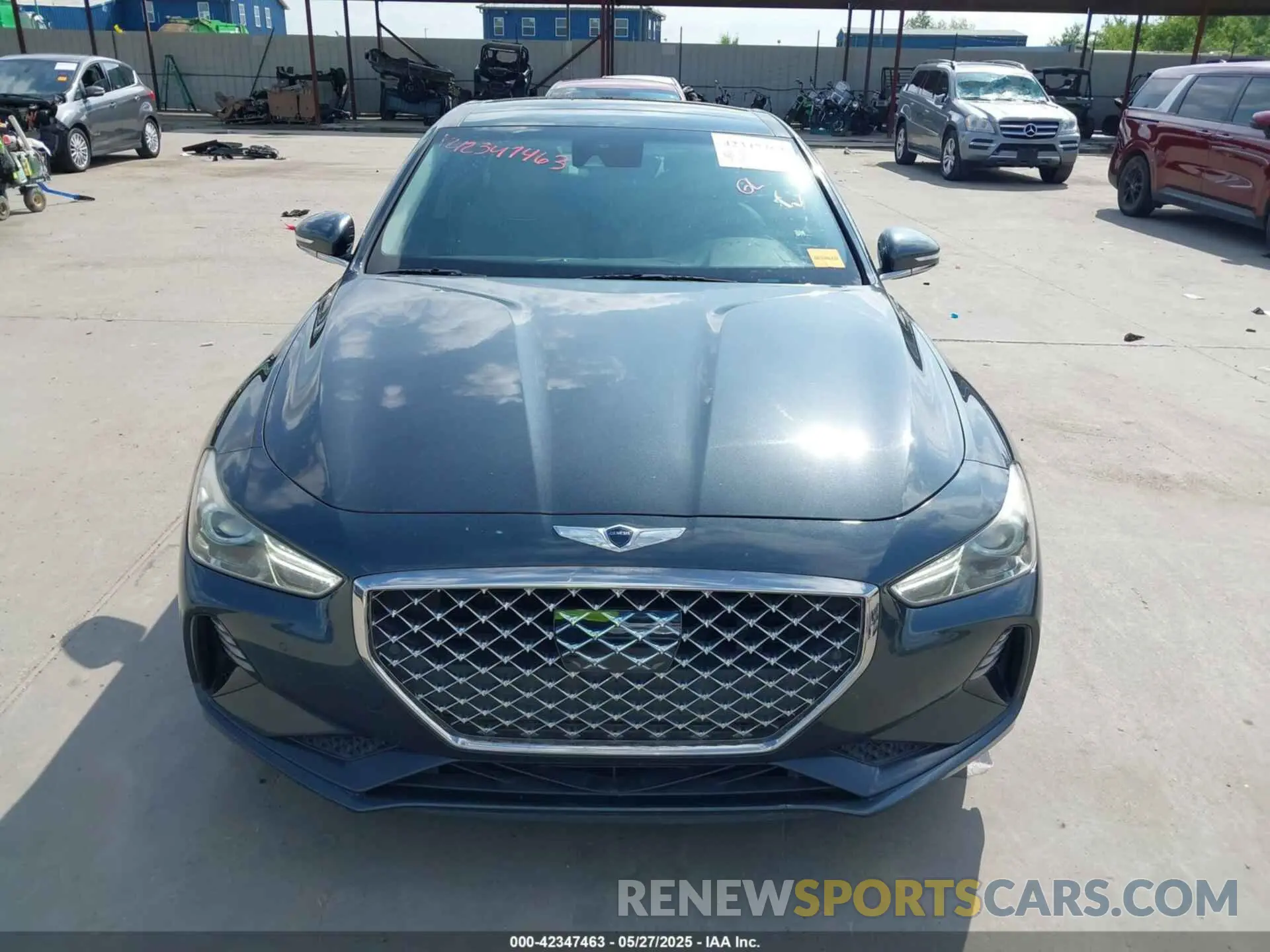 12 Photograph of a damaged car KMTG74LE8LU050250 GENESIS G70 2020