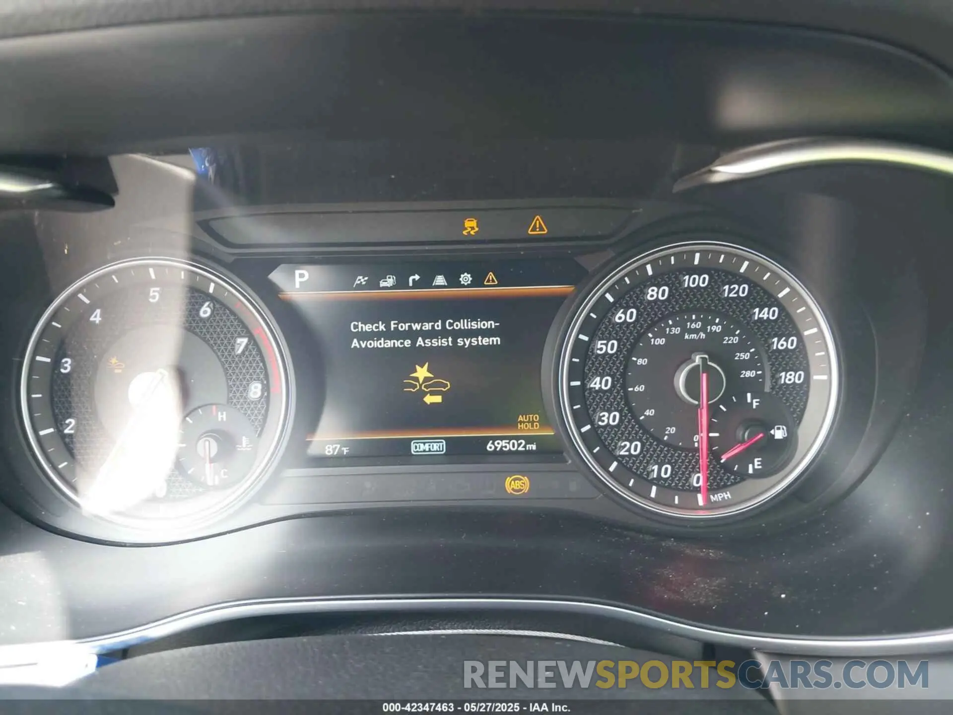 7 Photograph of a damaged car KMTG74LE8LU050250 GENESIS G70 2020