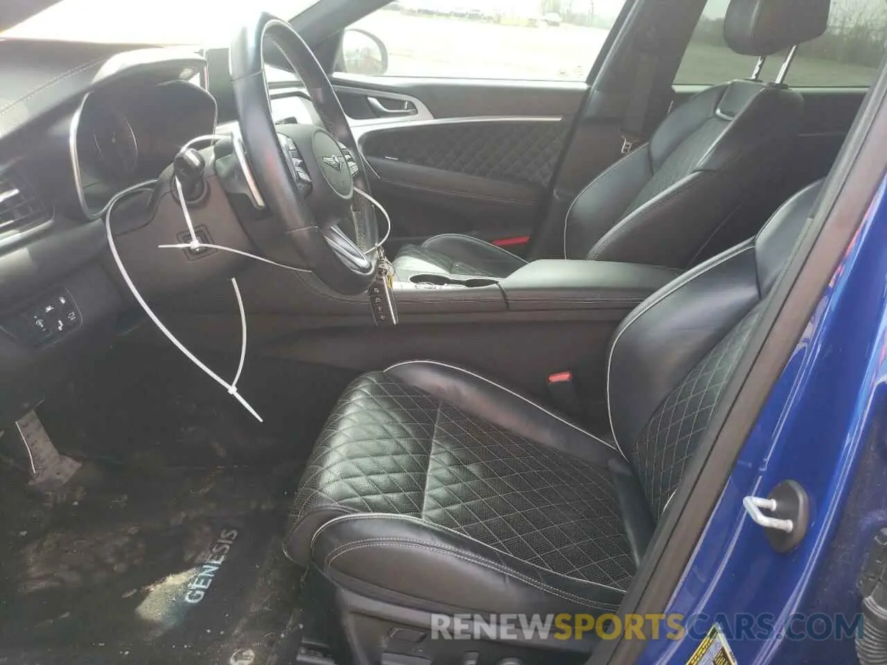 7 Photograph of a damaged car KMTG74LEXLU040965 GENESIS G70 2020