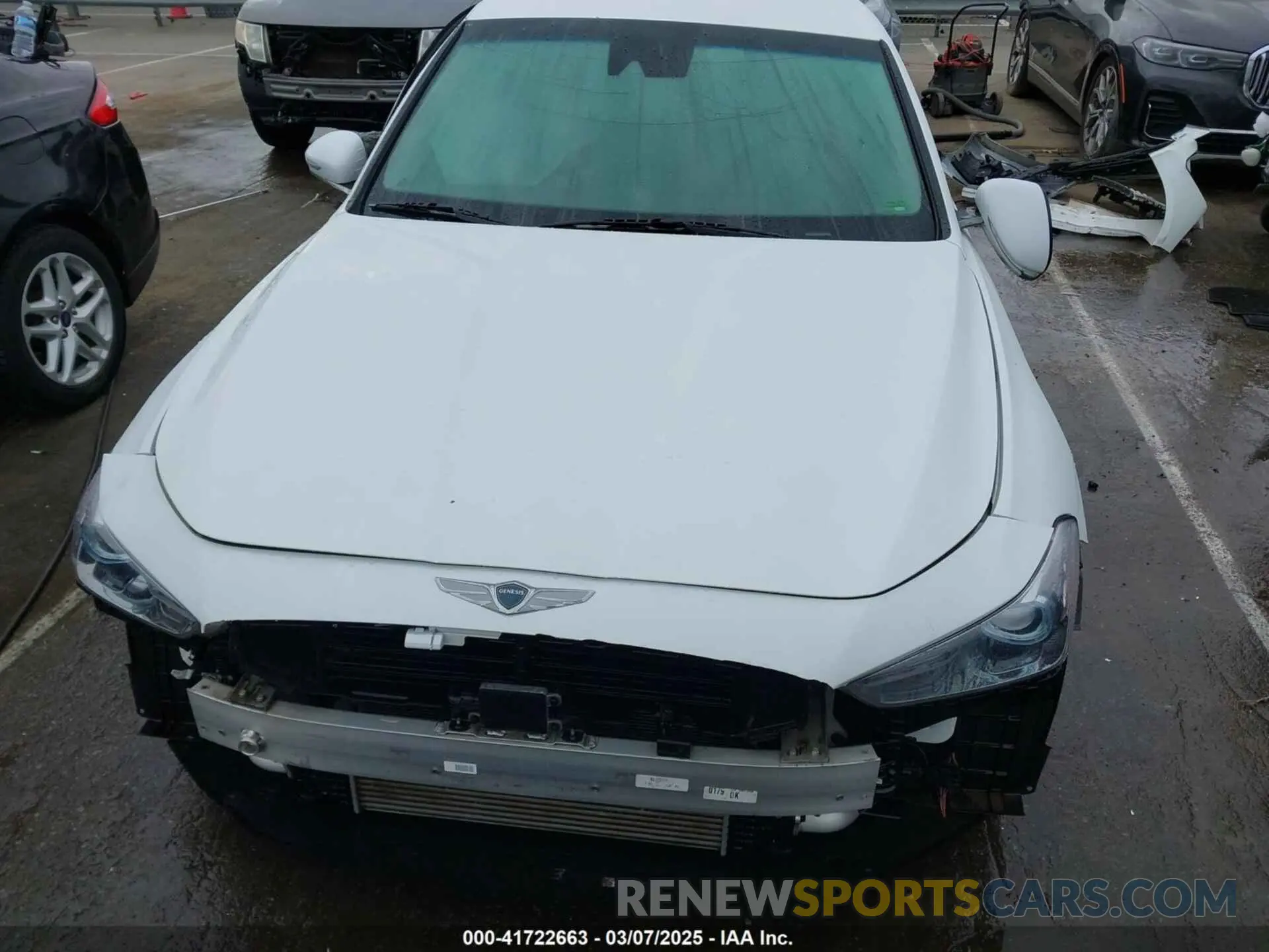12 Photograph of a damaged car KMTG24LA0MU067346 GENESIS G70 2021