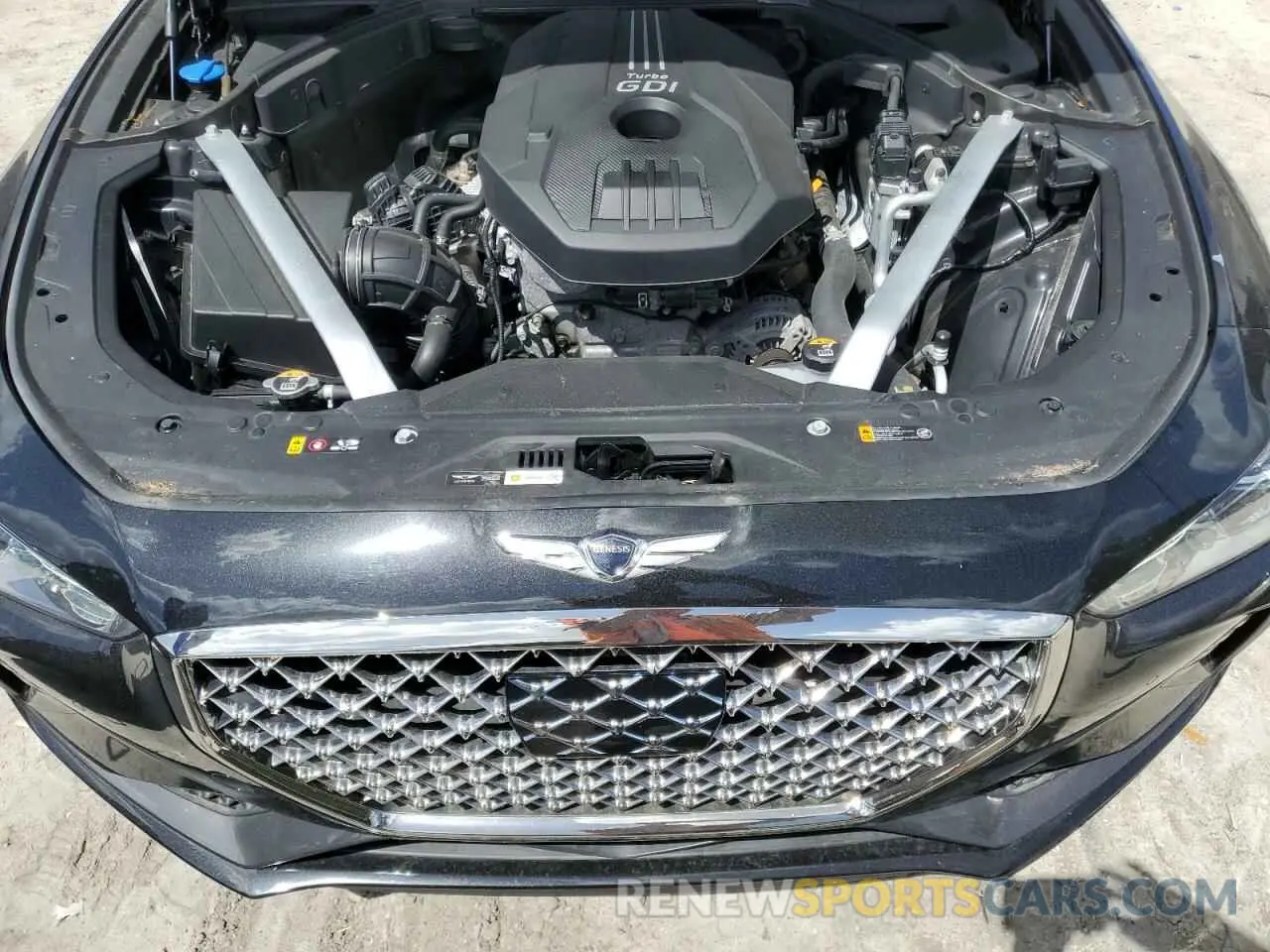 11 Photograph of a damaged car KMTG34LA0MU074200 GENESIS G70 2021