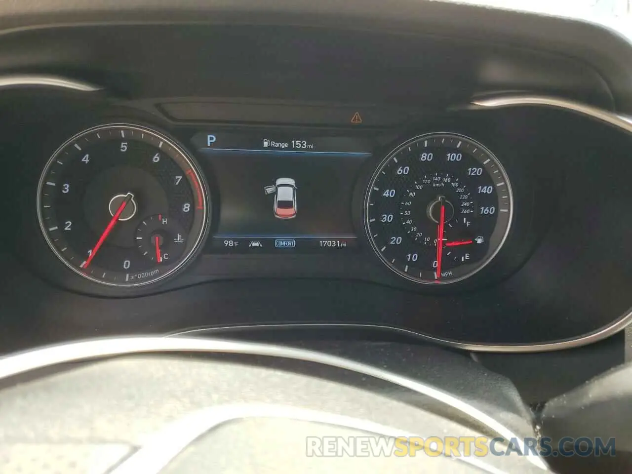 9 Photograph of a damaged car KMTG34LA0MU074200 GENESIS G70 2021