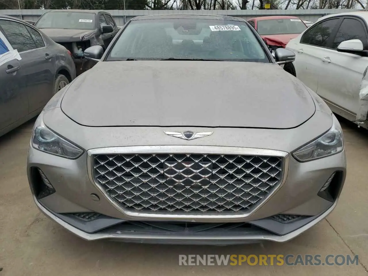 5 Photograph of a damaged car KMTG34LA1MU066977 GENESIS G70 2021