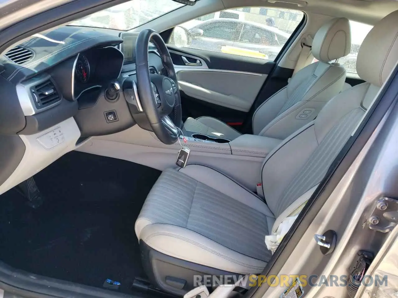 7 Photograph of a damaged car KMTG34LA1MU066977 GENESIS G70 2021
