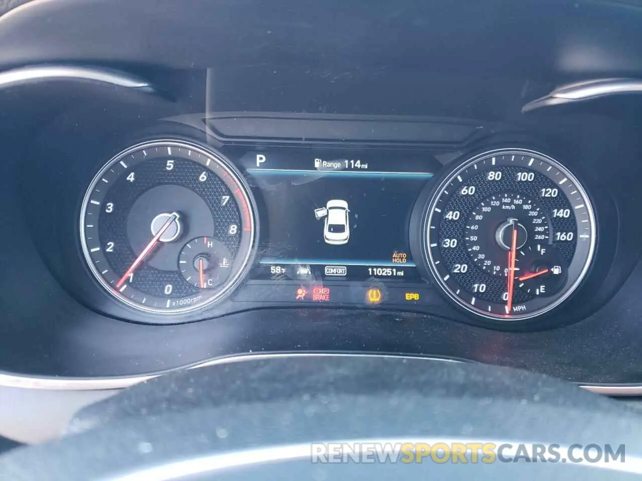 9 Photograph of a damaged car KMTG34LA1MU066977 GENESIS G70 2021