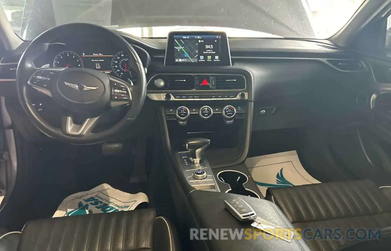 9 Photograph of a damaged car KMTG34LAXMU074866 GENESIS G70 2021