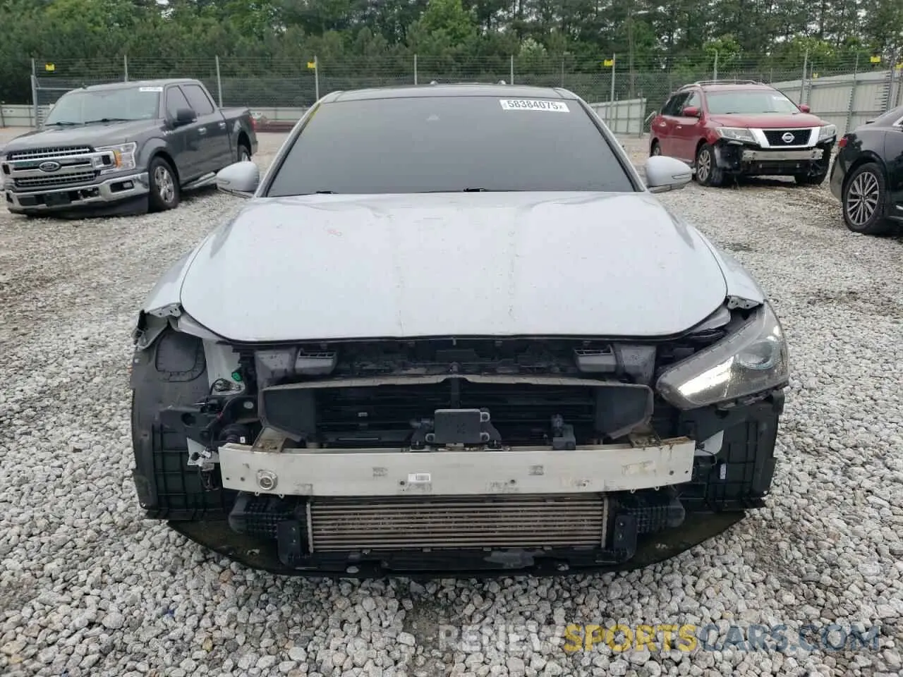 5 Photograph of a damaged car KMTG34LE1MU072717 GENESIS G70 2021