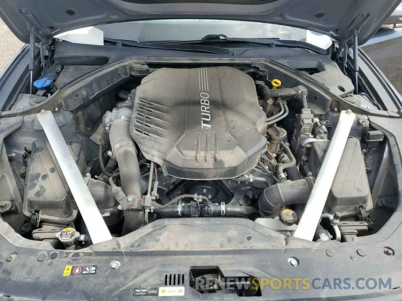 11 Photograph of a damaged car KMTG34LE2MU071155 GENESIS G70 2021