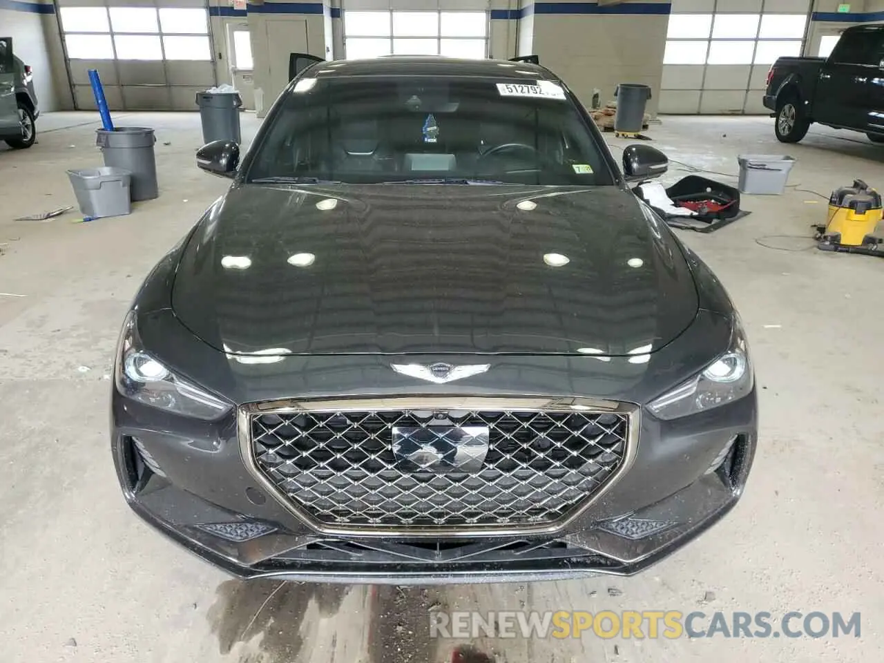 5 Photograph of a damaged car KMTG34LE4MU071979 GENESIS G70 2021