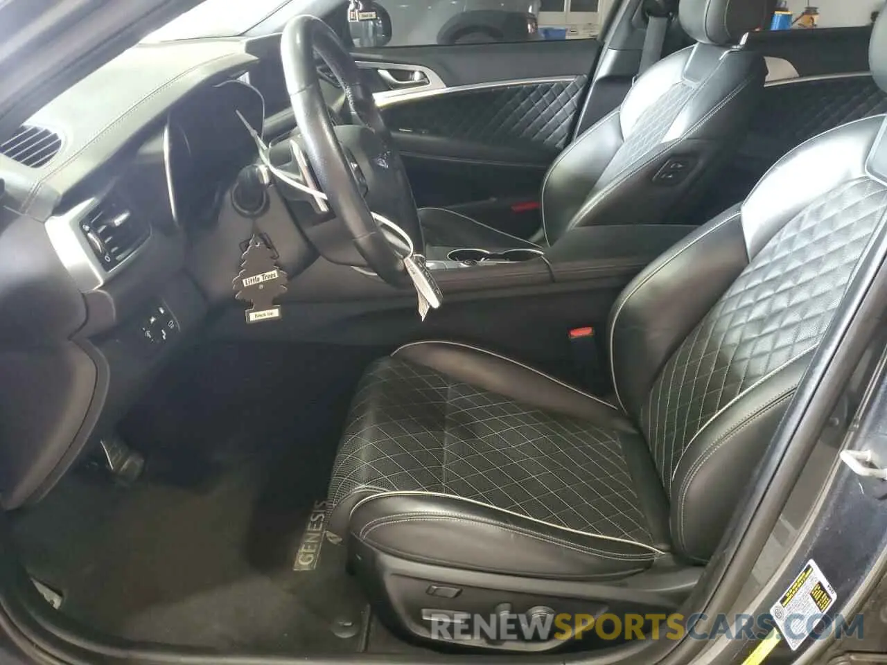 7 Photograph of a damaged car KMTG34LE4MU071979 GENESIS G70 2021
