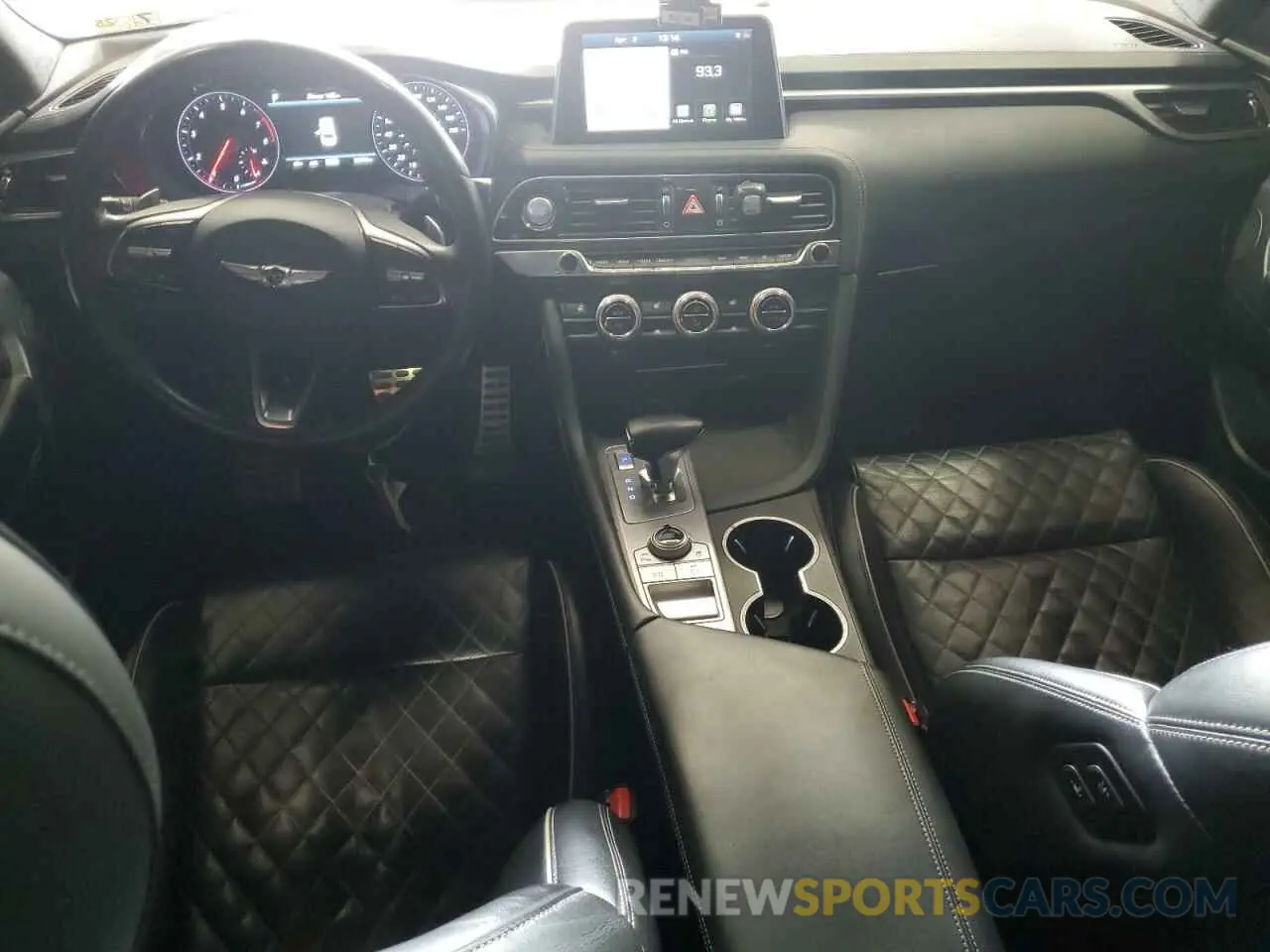 8 Photograph of a damaged car KMTG34LE4MU071979 GENESIS G70 2021