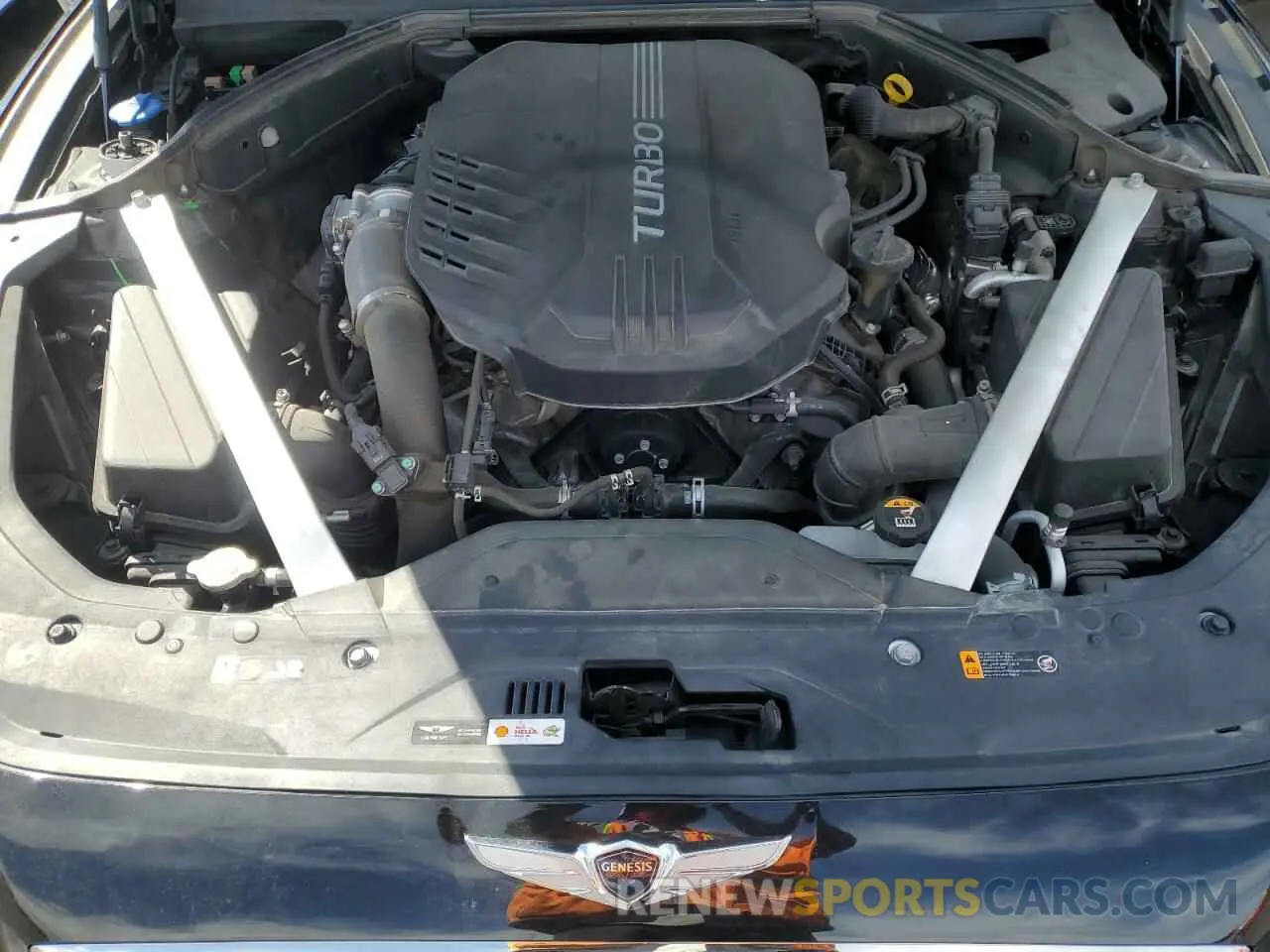 11 Photograph of a damaged car KMTG34LE7MU071166 GENESIS G70 2021
