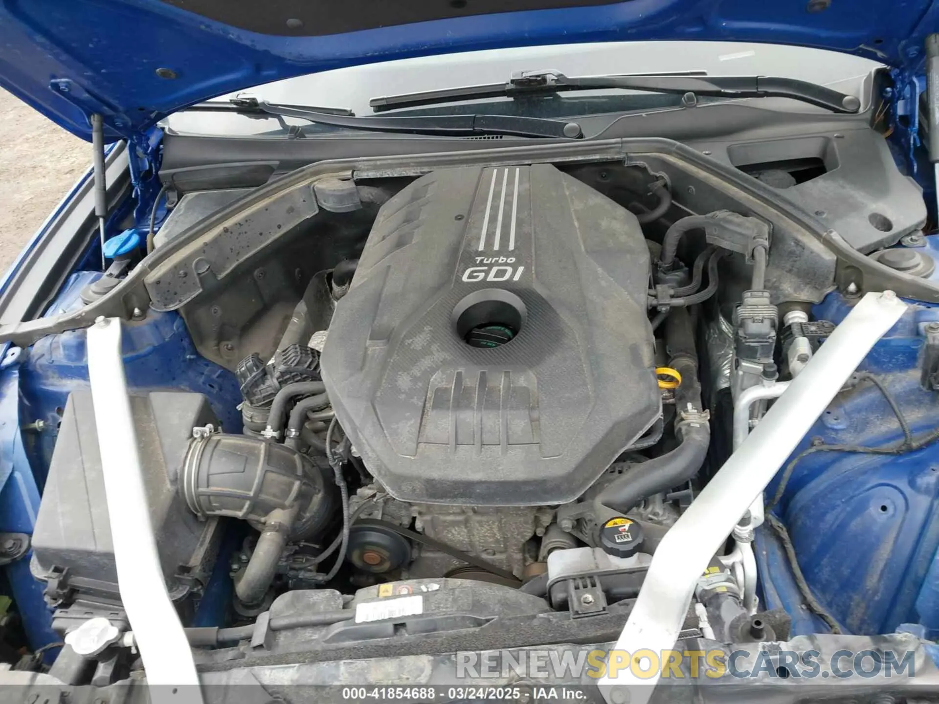 10 Photograph of a damaged car KMTG64LA1MU075332 GENESIS G70 2021