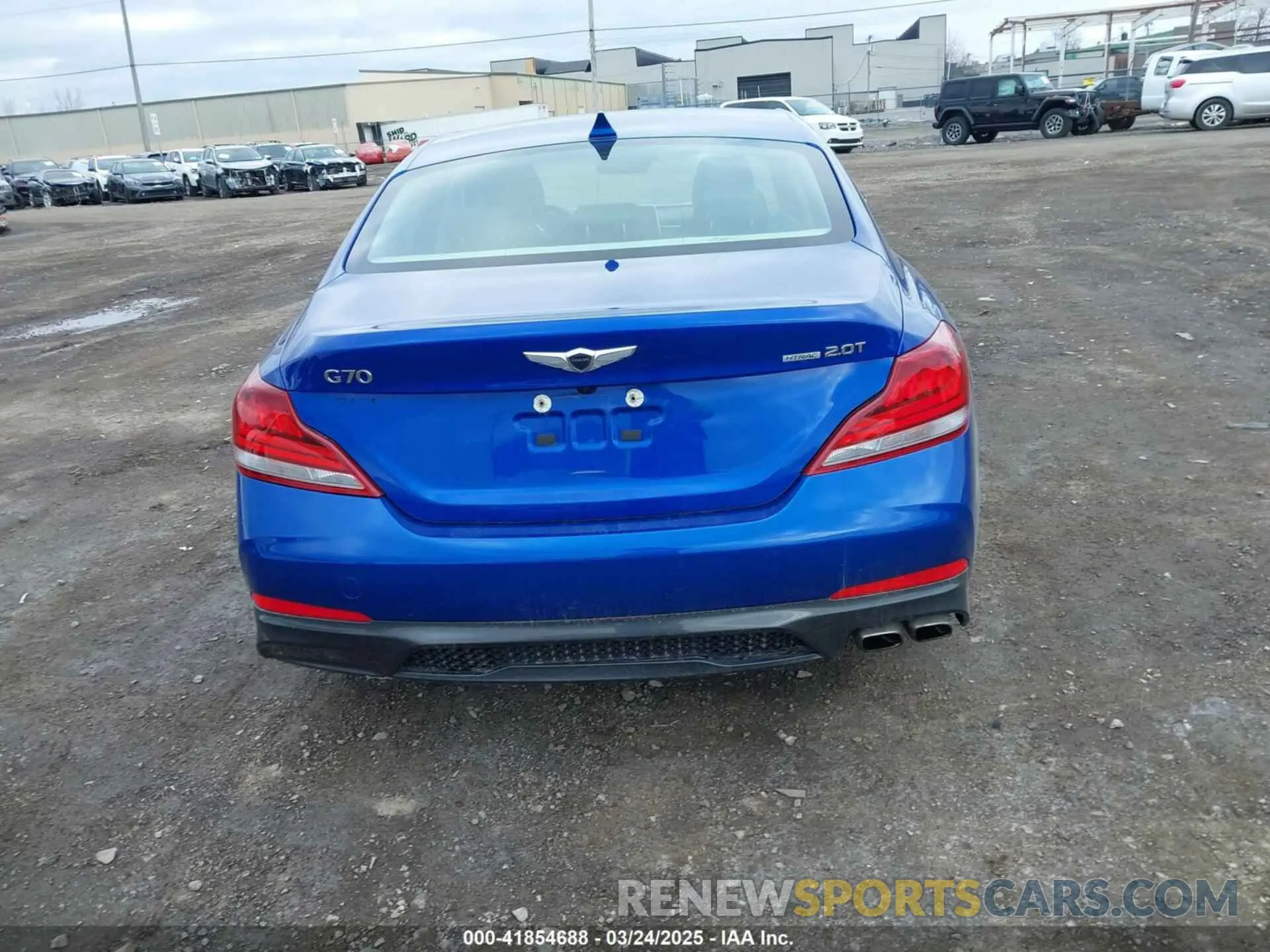 16 Photograph of a damaged car KMTG64LA1MU075332 GENESIS G70 2021