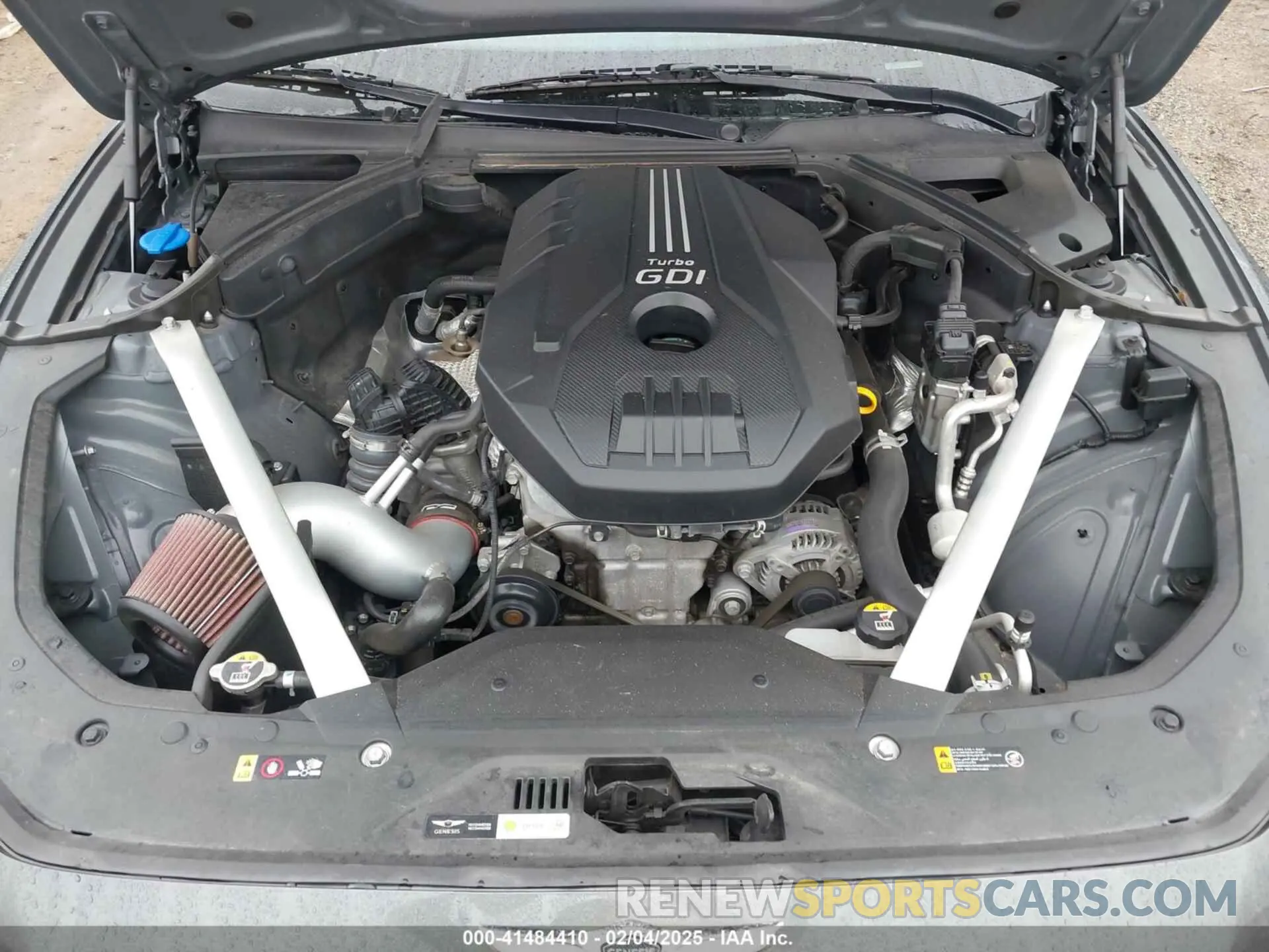 10 Photograph of a damaged car KMTG64LA3MU075557 GENESIS G70 2021