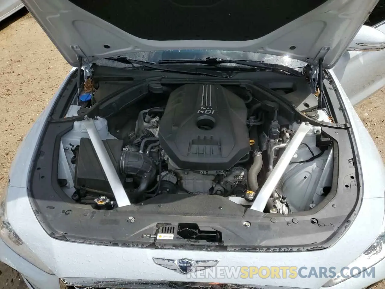 11 Photograph of a damaged car KMTG64LA6MU073480 GENESIS G70 2021