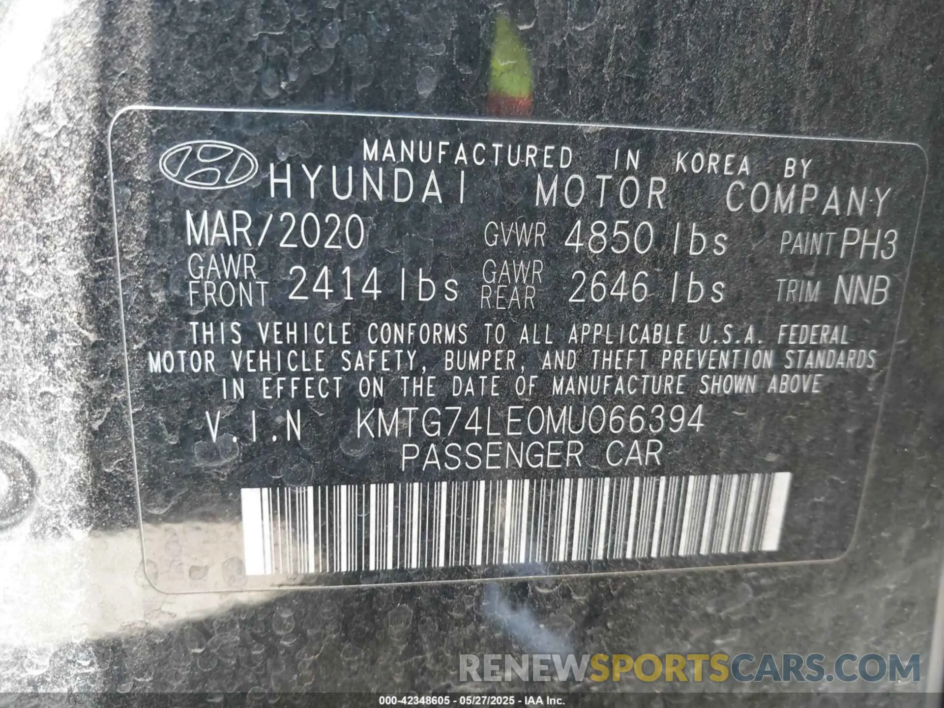 9 Photograph of a damaged car KMTG74LE0MU066394 GENESIS G70 2021