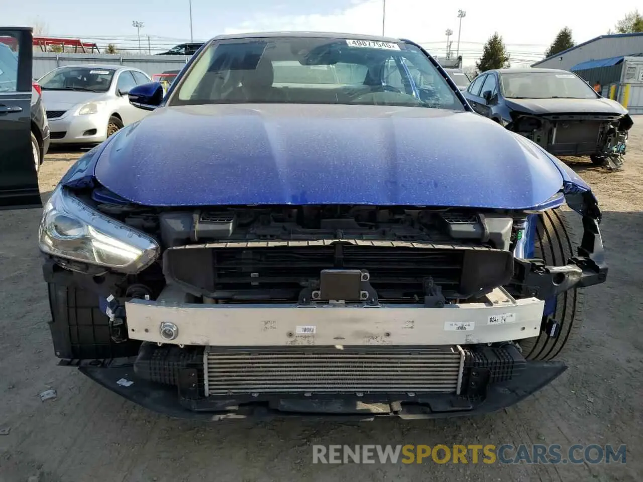5 Photograph of a damaged car KMTG74LEXMU074292 GENESIS G70 2021