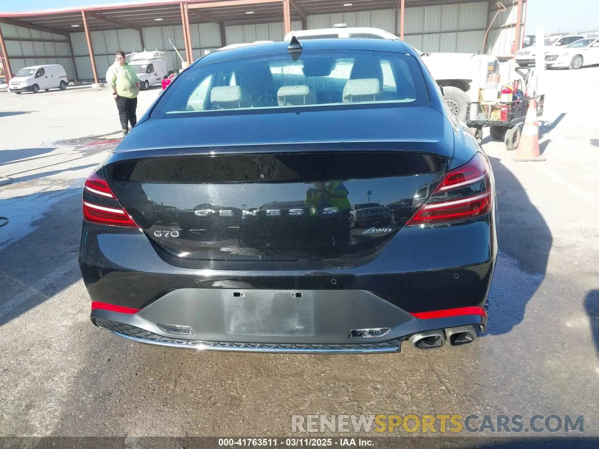 16 Photograph of a damaged car KMTG34TA0NU098580 GENESIS G70 2022