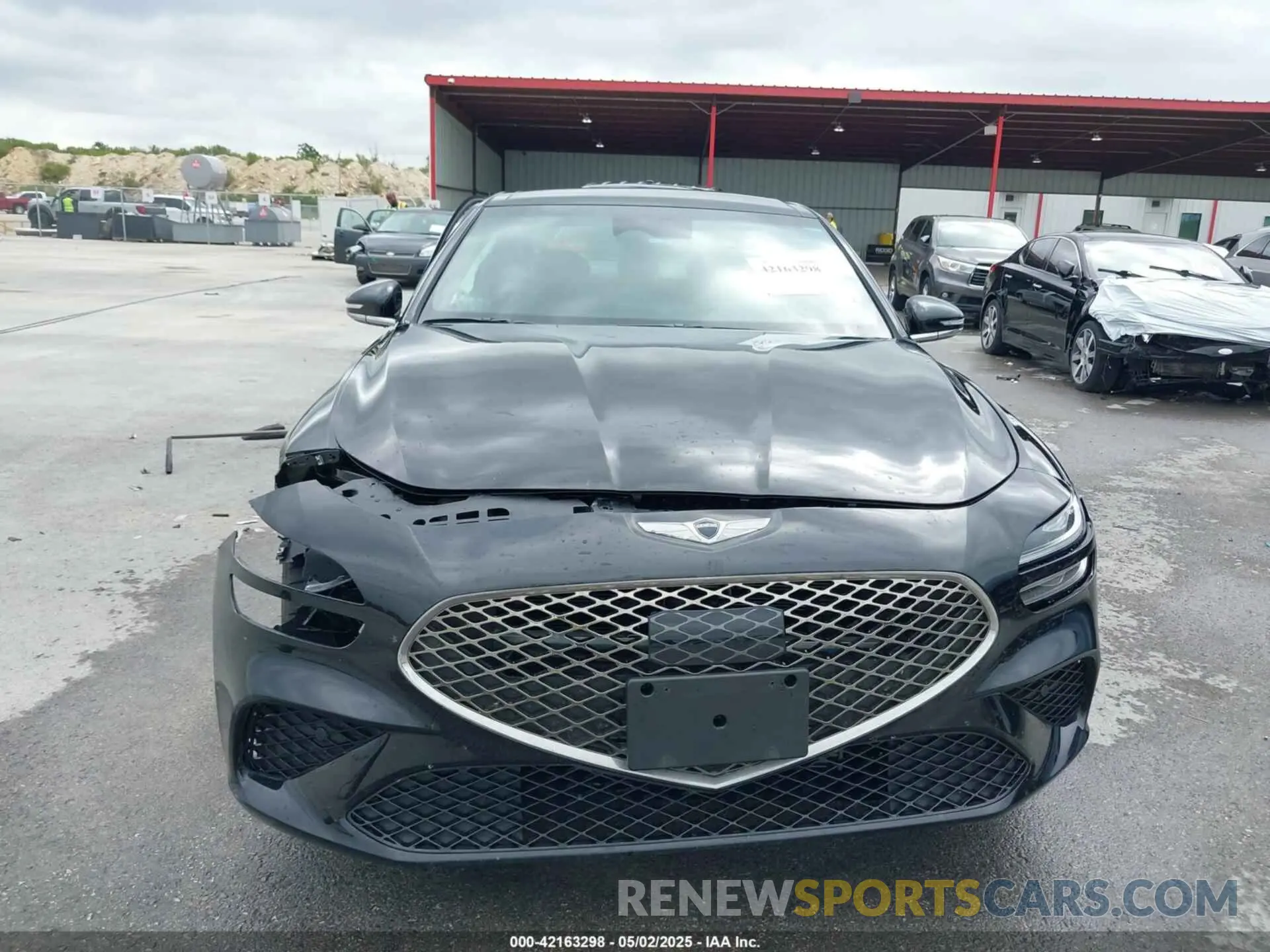 13 Photograph of a damaged car KMTG34TA2NU103715 GENESIS G70 2022