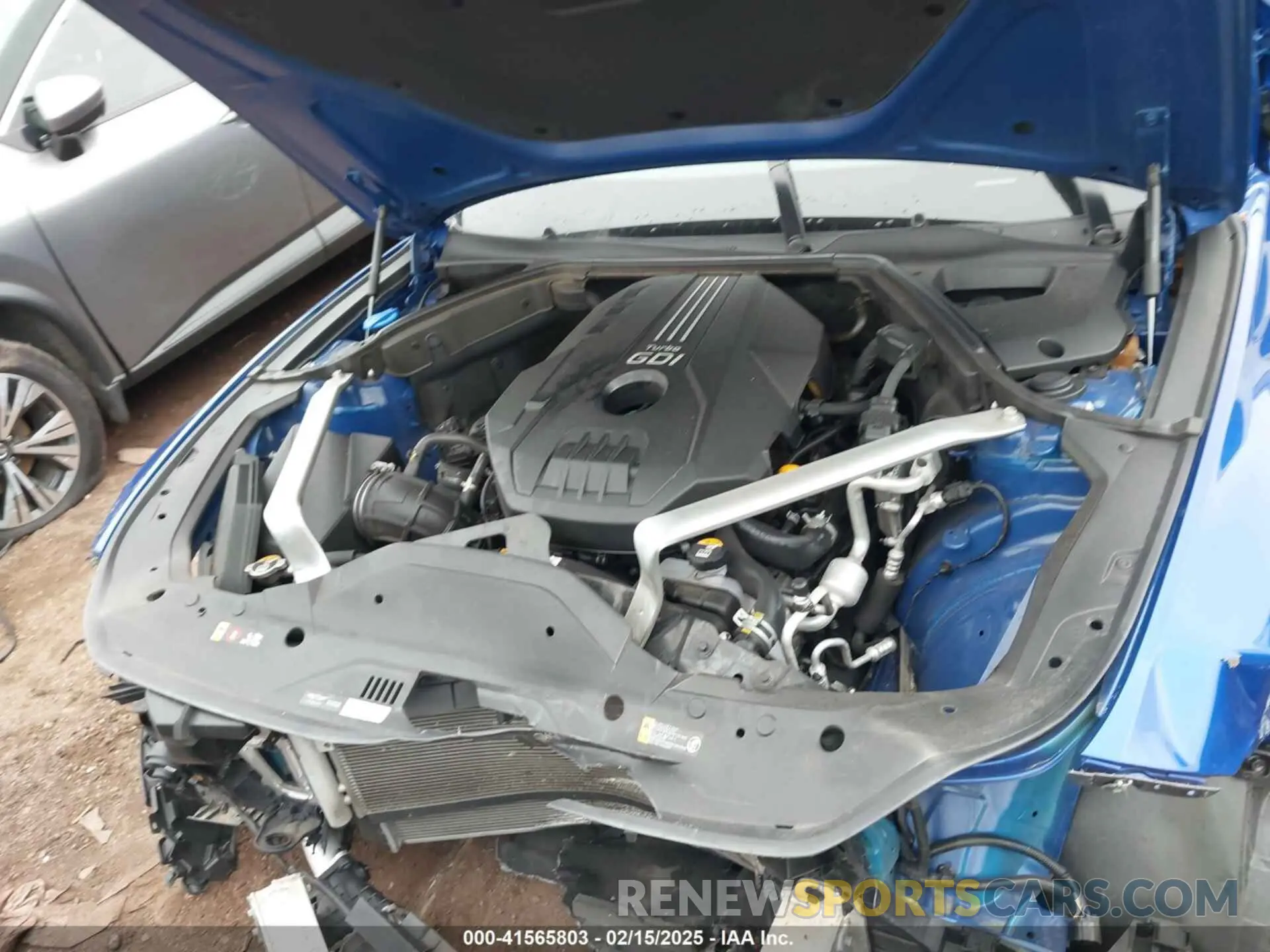 10 Photograph of a damaged car KMTG34TA4NU086948 GENESIS G70 2022