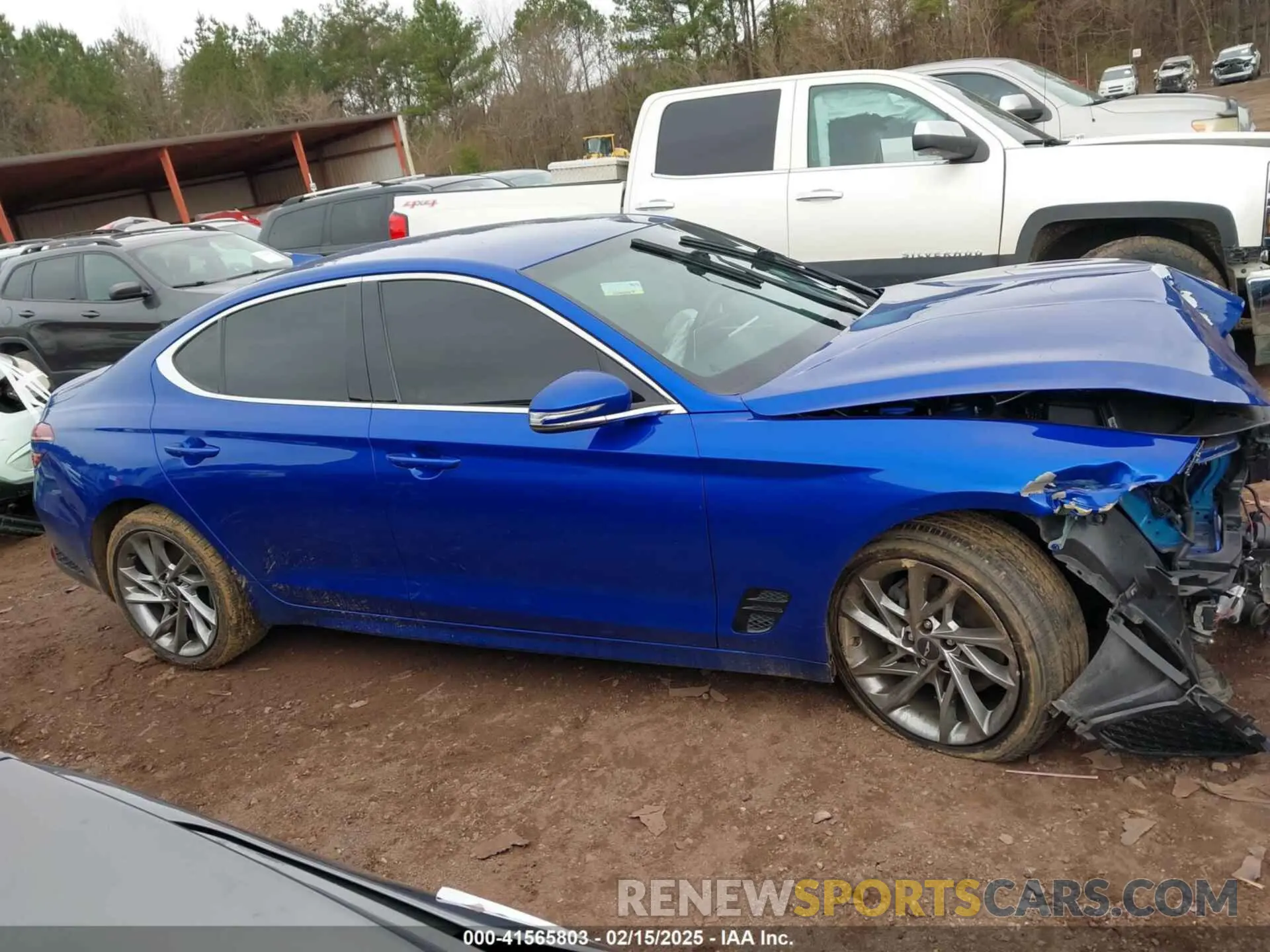 13 Photograph of a damaged car KMTG34TA4NU086948 GENESIS G70 2022