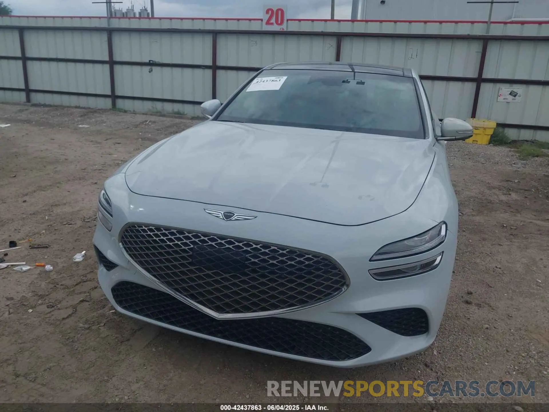 12 Photograph of a damaged car KMTG34TA9NU090218 GENESIS G70 2022