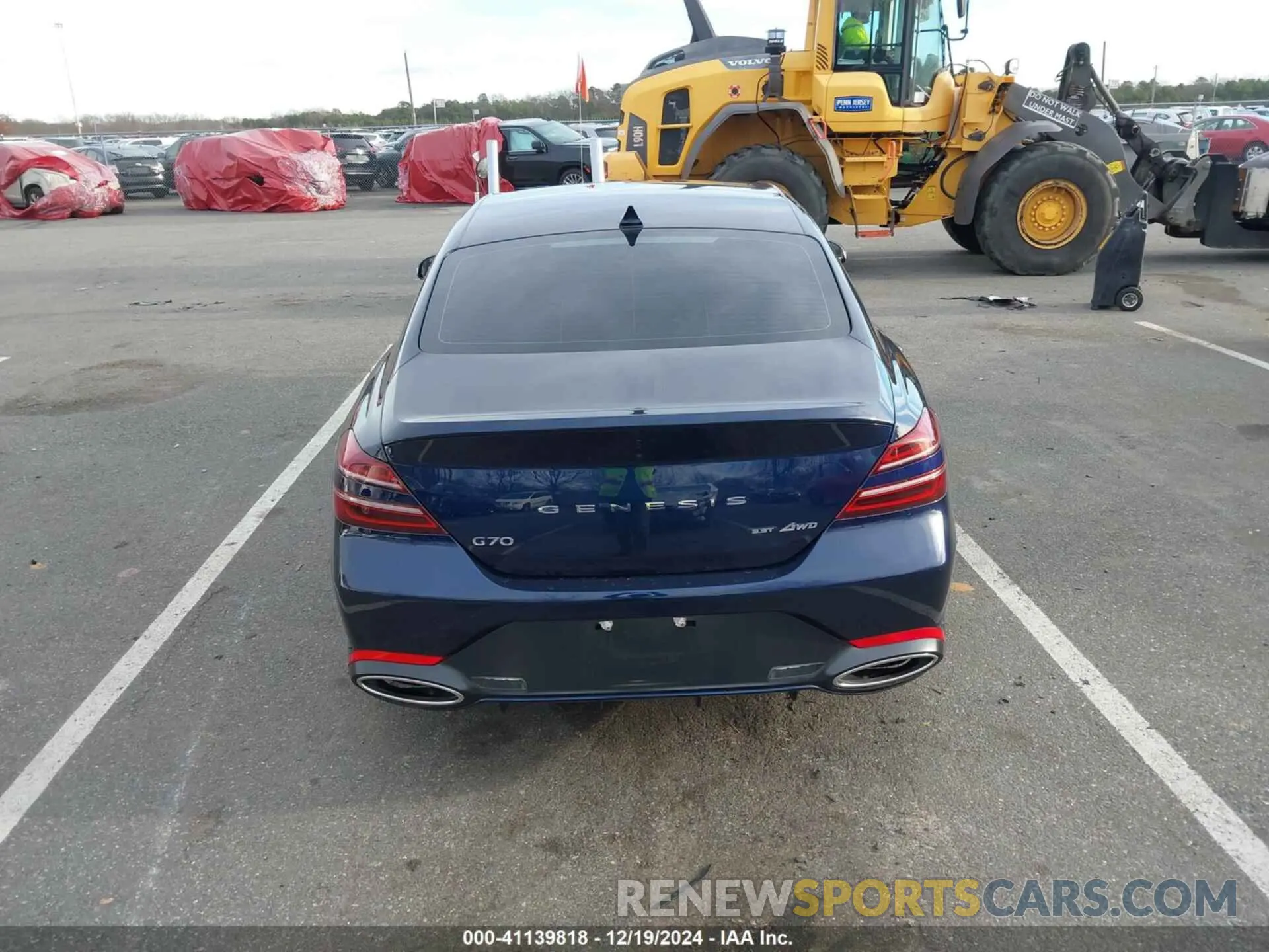 16 Photograph of a damaged car KMTG54TE7NU081644 GENESIS G70 2022