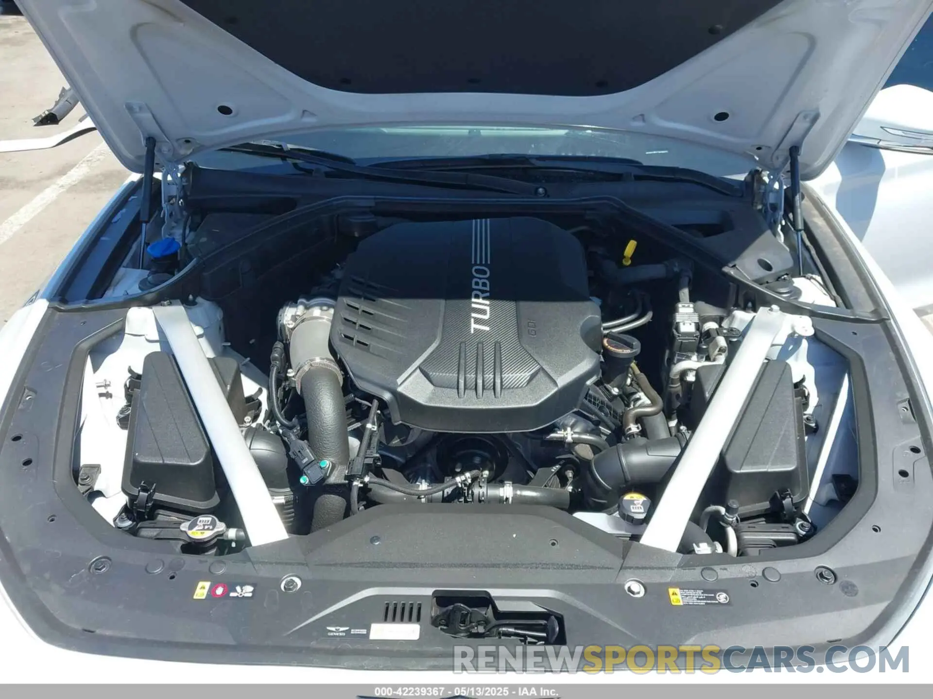10 Photograph of a damaged car KMTG54TE7NU084771 GENESIS G70 2022