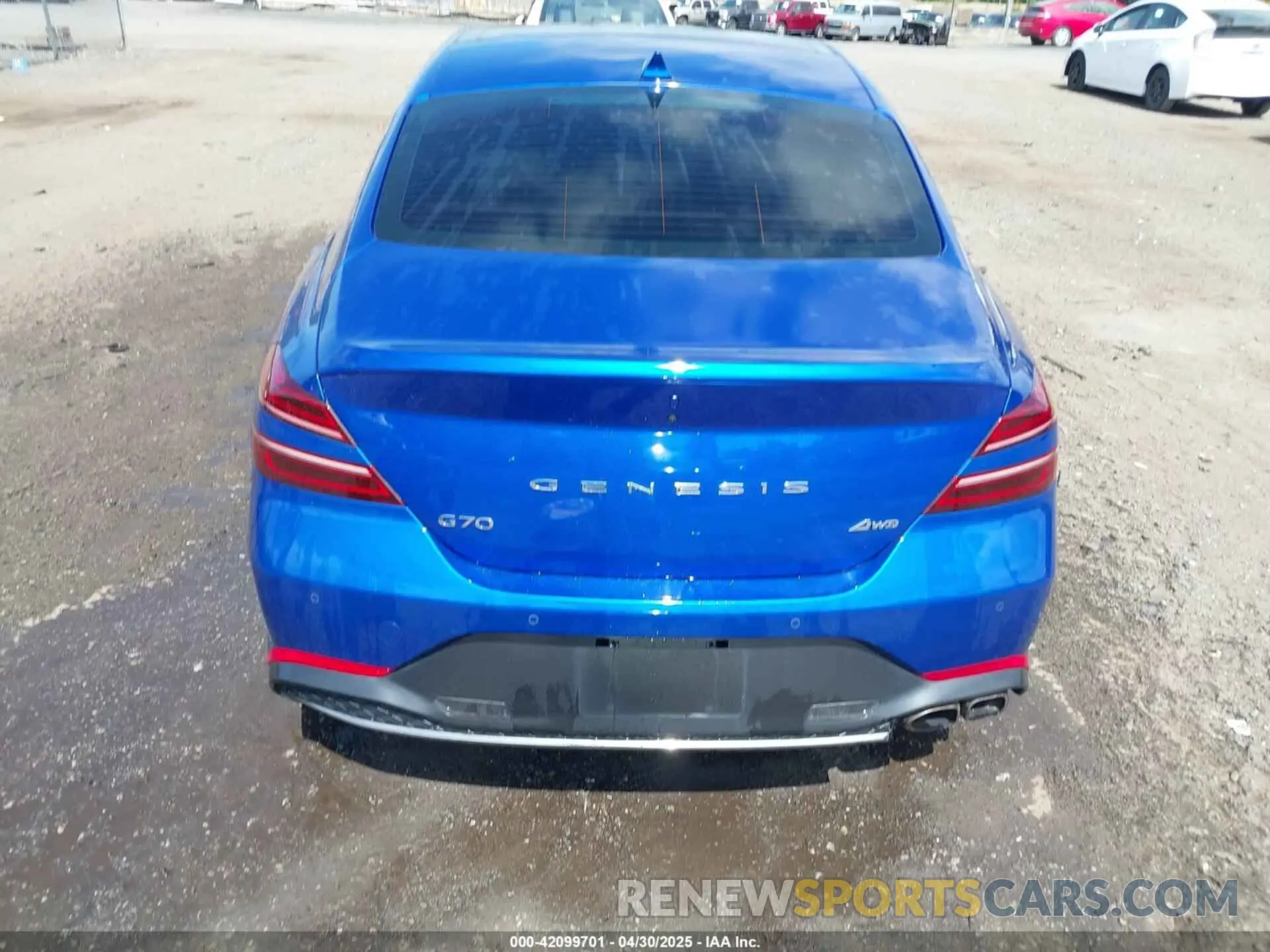 15 Photograph of a damaged car KMTG34TA2PU115639 GENESIS G70 2023