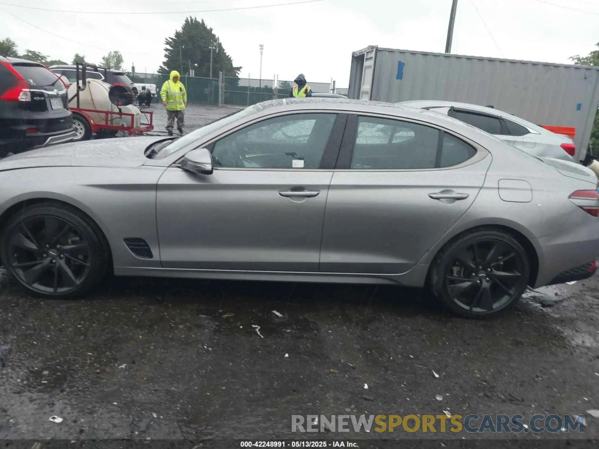 14 Photograph of a damaged car KMTG34TA2PU121151 GENESIS G70 2023