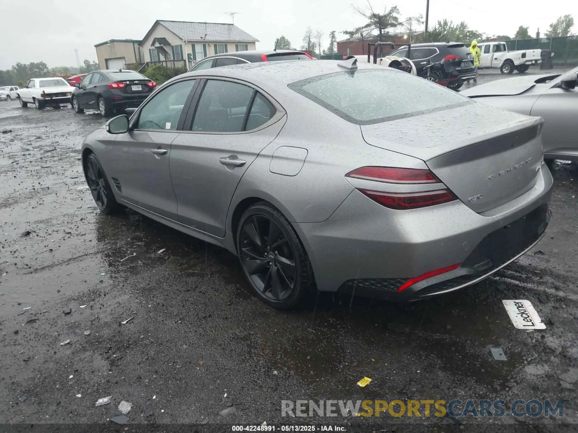 3 Photograph of a damaged car KMTG34TA2PU121151 GENESIS G70 2023