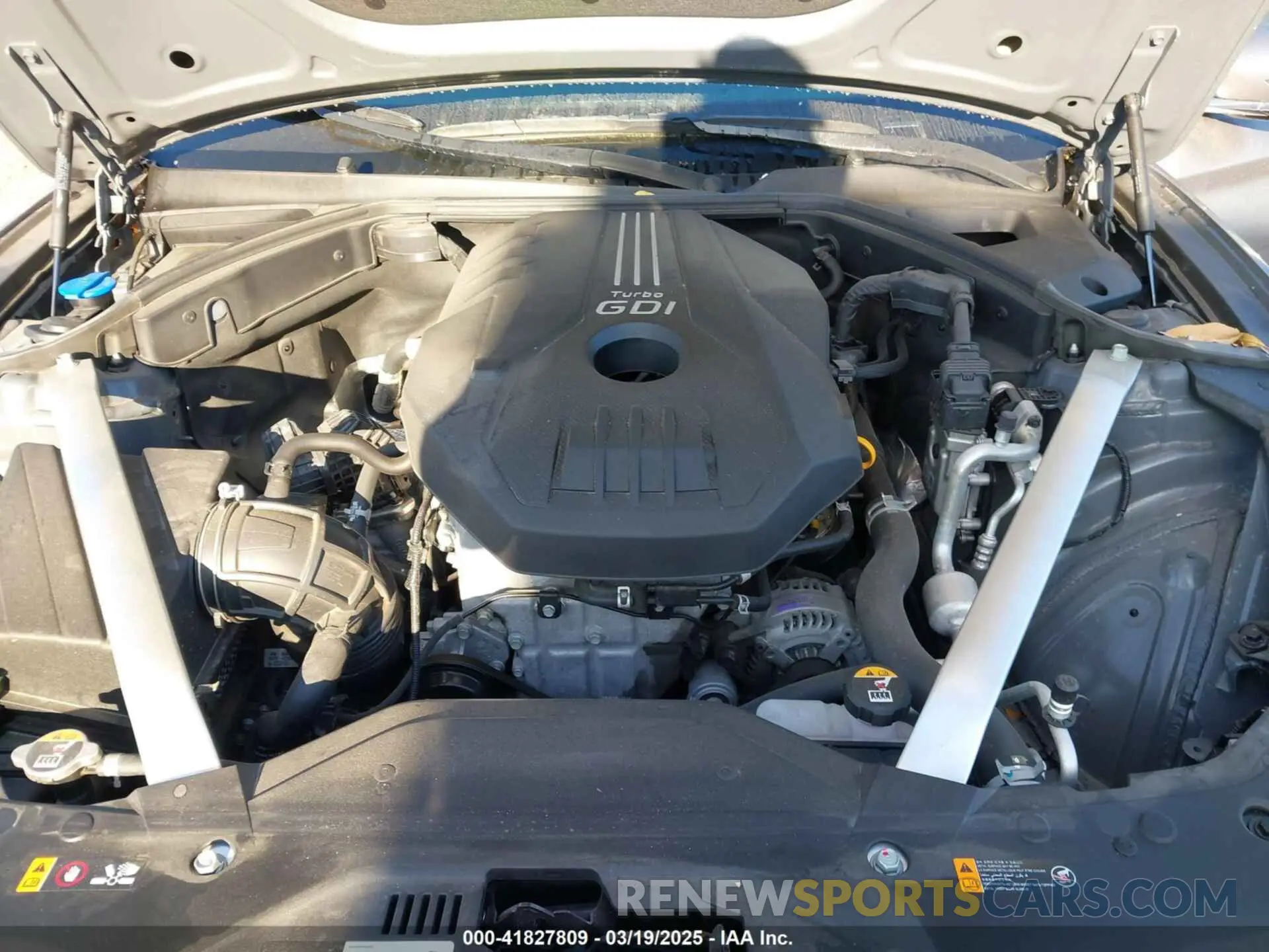 10 Photograph of a damaged car KMTG34TA2PU127032 GENESIS G70 2023