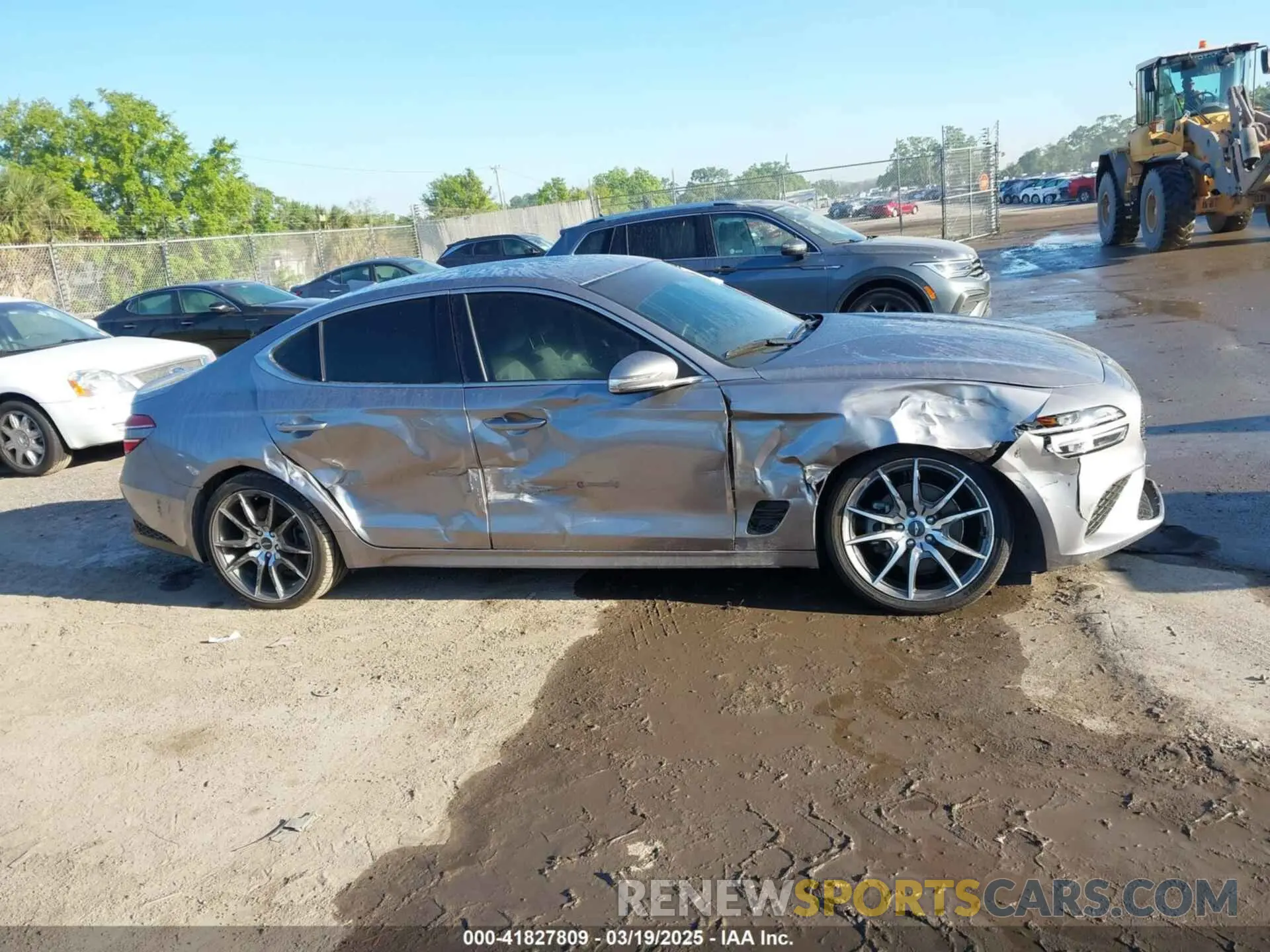 13 Photograph of a damaged car KMTG34TA2PU127032 GENESIS G70 2023