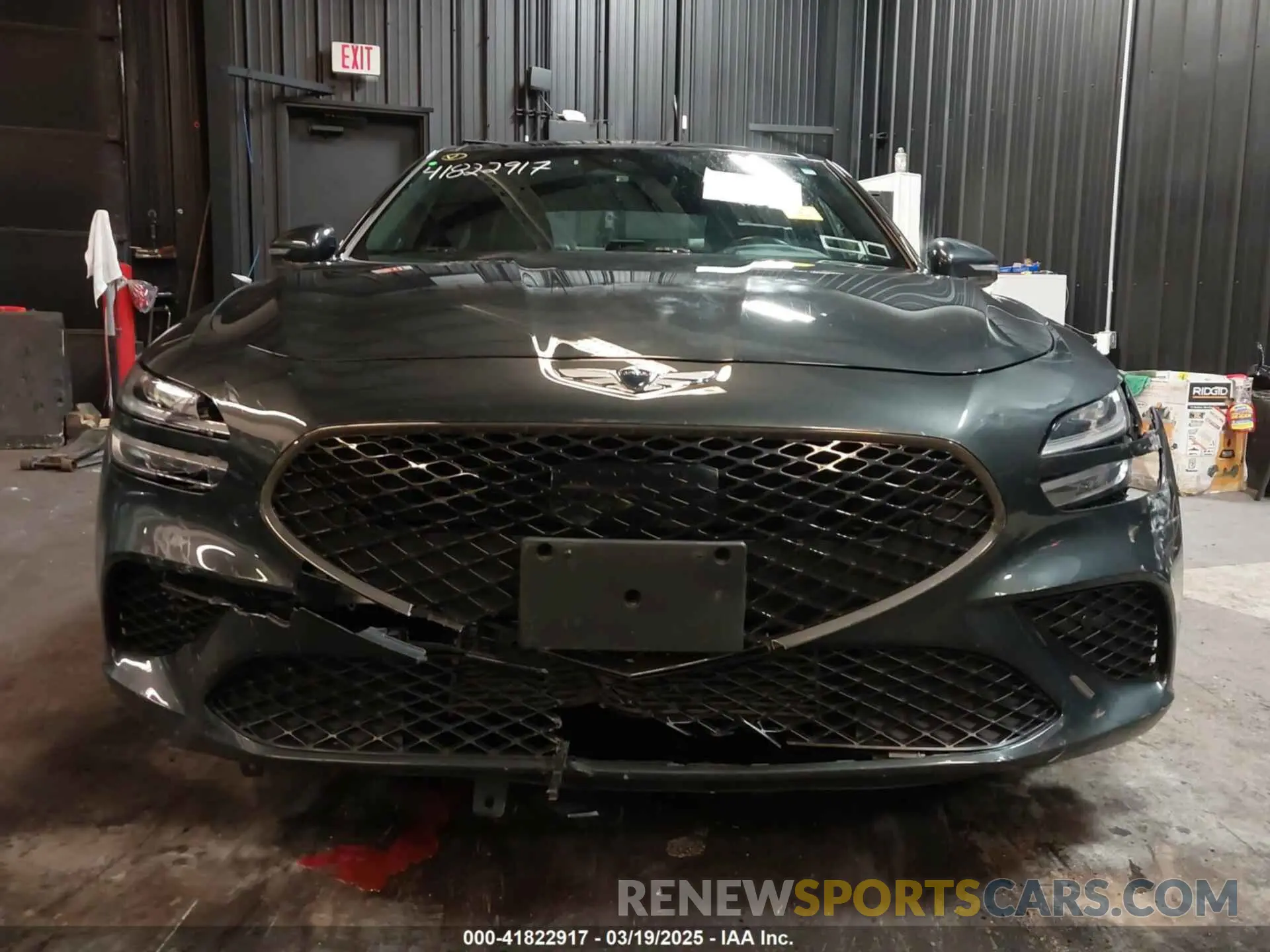 12 Photograph of a damaged car KMTG34TA3PU115553 GENESIS G70 2023