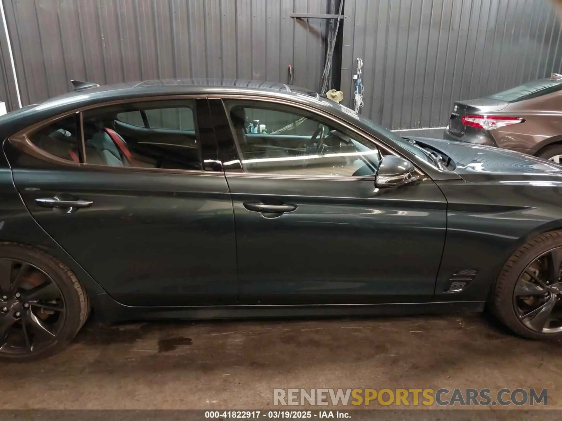 13 Photograph of a damaged car KMTG34TA3PU115553 GENESIS G70 2023