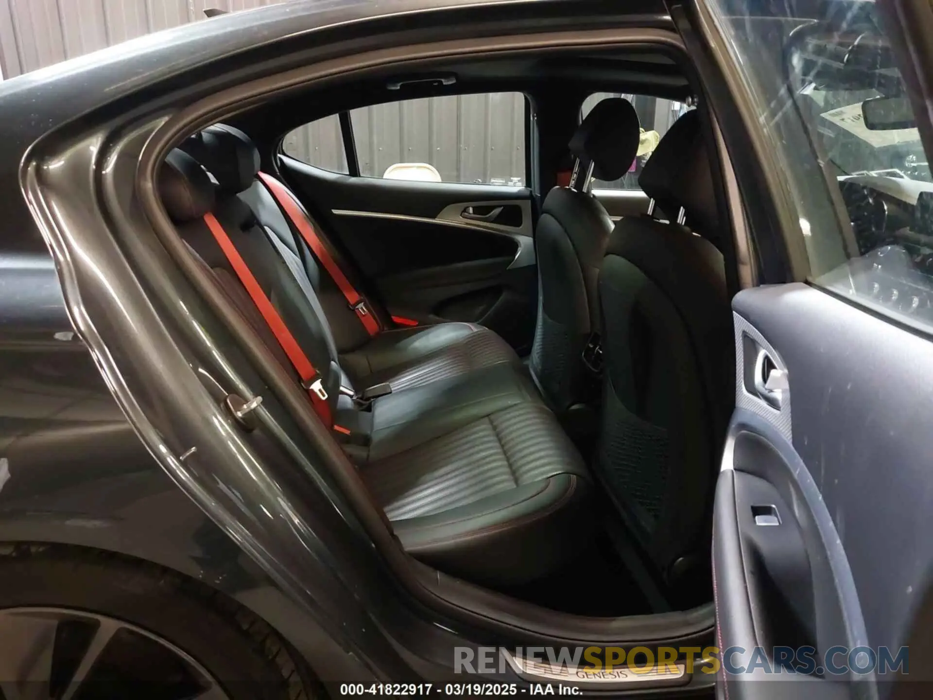 8 Photograph of a damaged car KMTG34TA3PU115553 GENESIS G70 2023