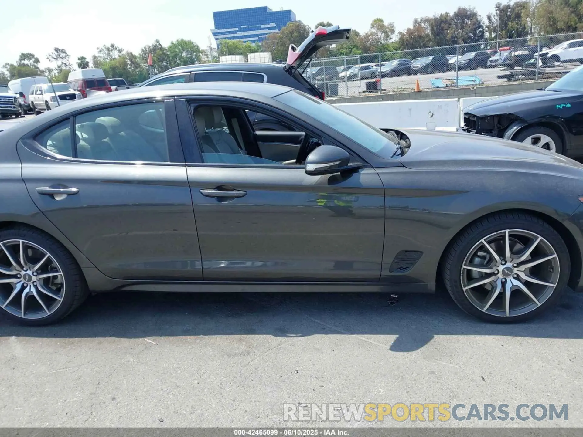 13 Photograph of a damaged car KMTG34TA3PU120669 GENESIS G70 2023