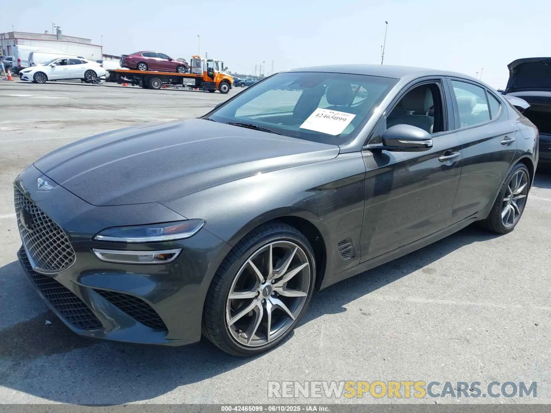 2 Photograph of a damaged car KMTG34TA3PU120669 GENESIS G70 2023