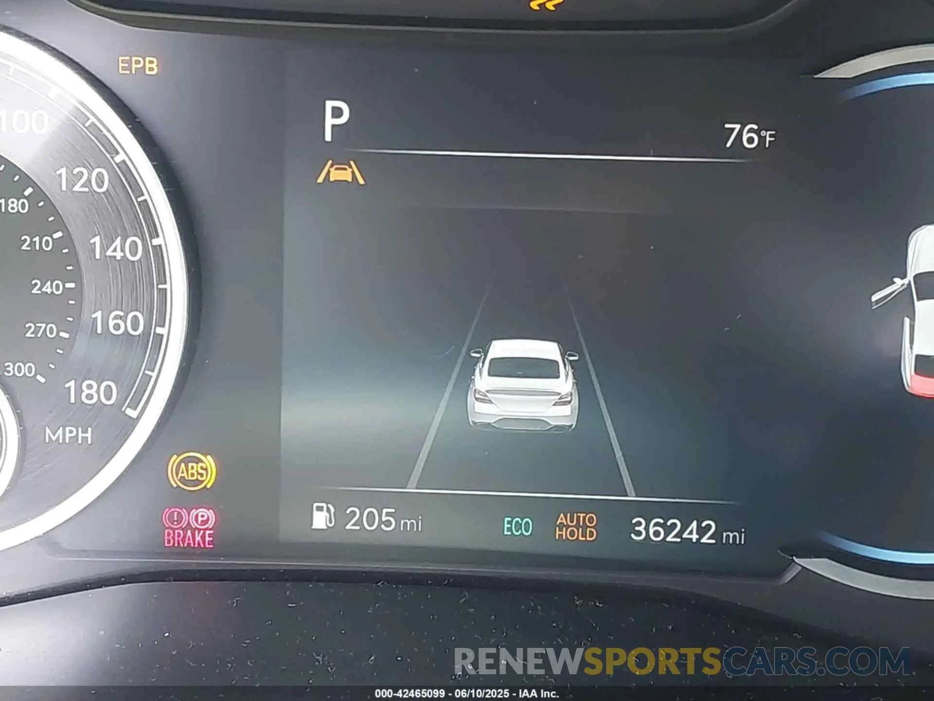 7 Photograph of a damaged car KMTG34TA3PU120669 GENESIS G70 2023