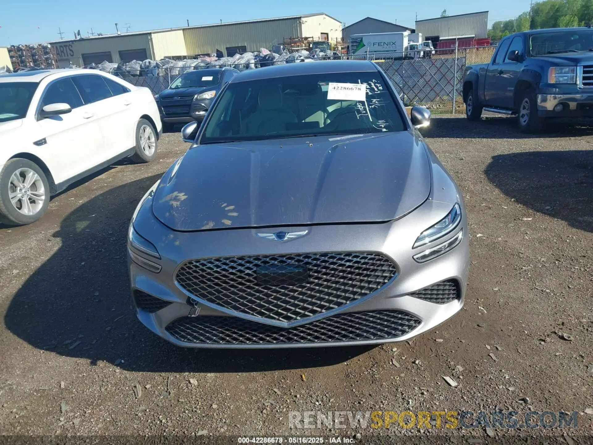 12 Photograph of a damaged car KMTG34TA3PU131624 GENESIS G70 2023